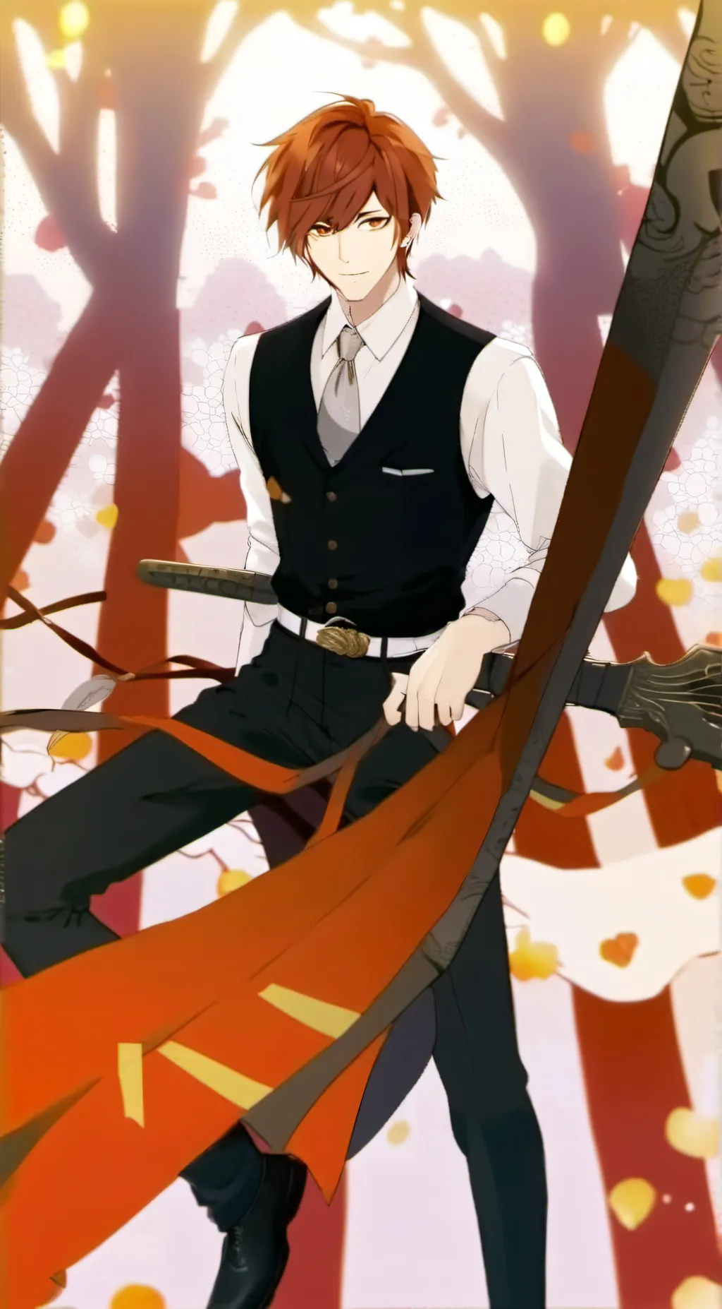 ai character: bakougo  background