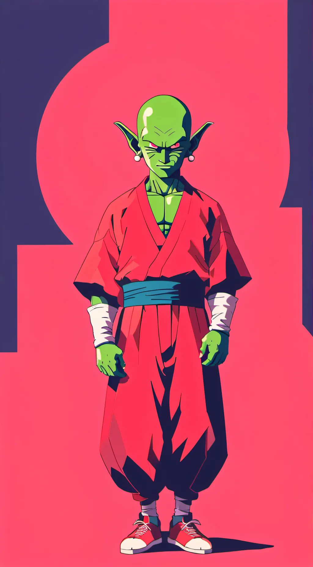 ai character: king piccolo  background