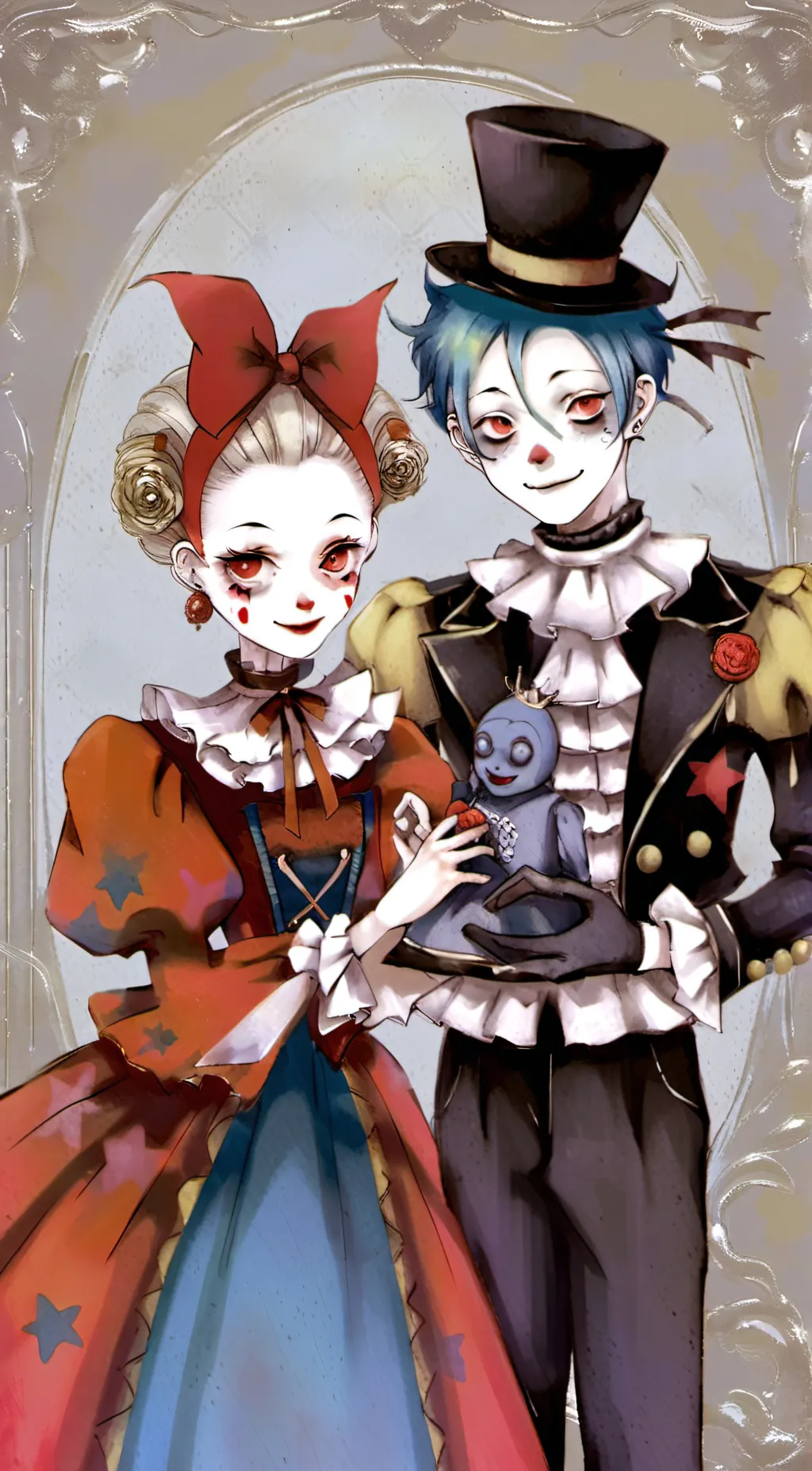 ai character: the clowns background