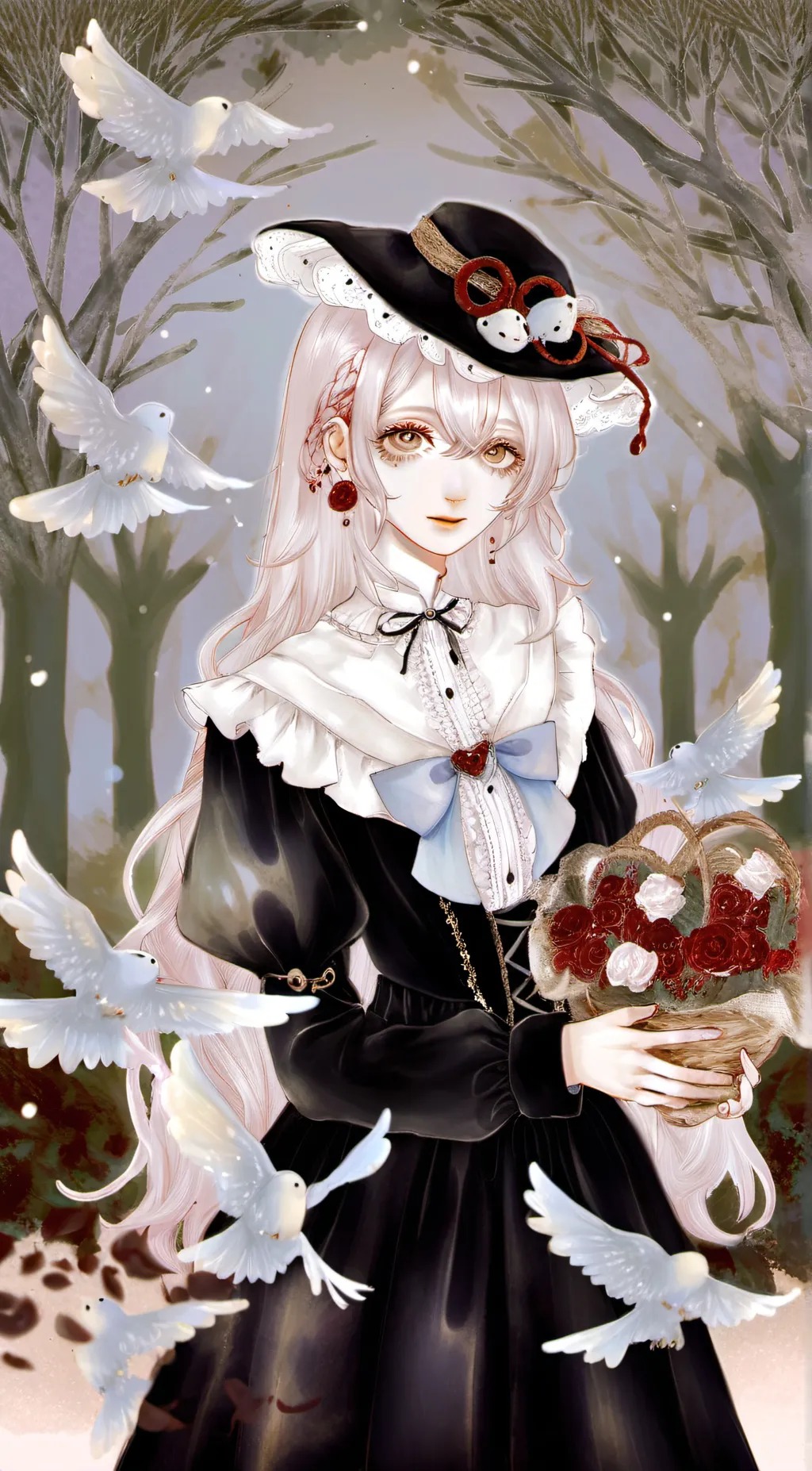 ai character: 阿里亚公 background