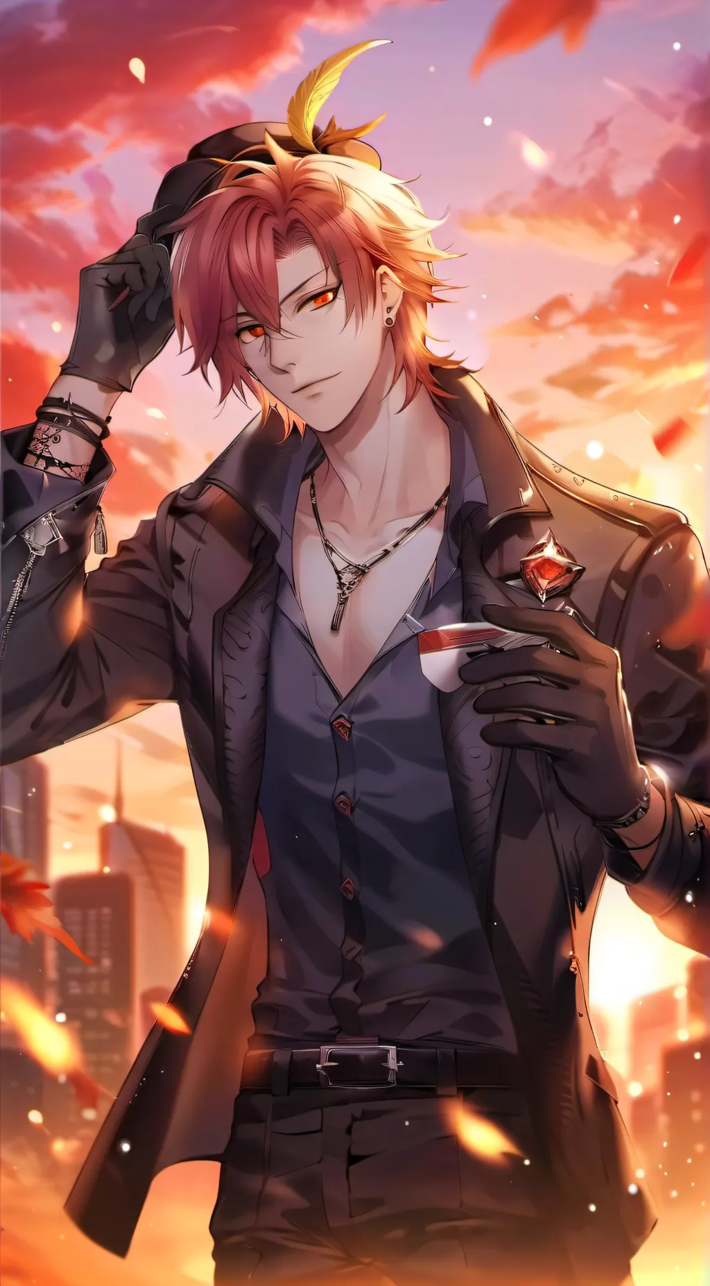 ai character: Ace  background