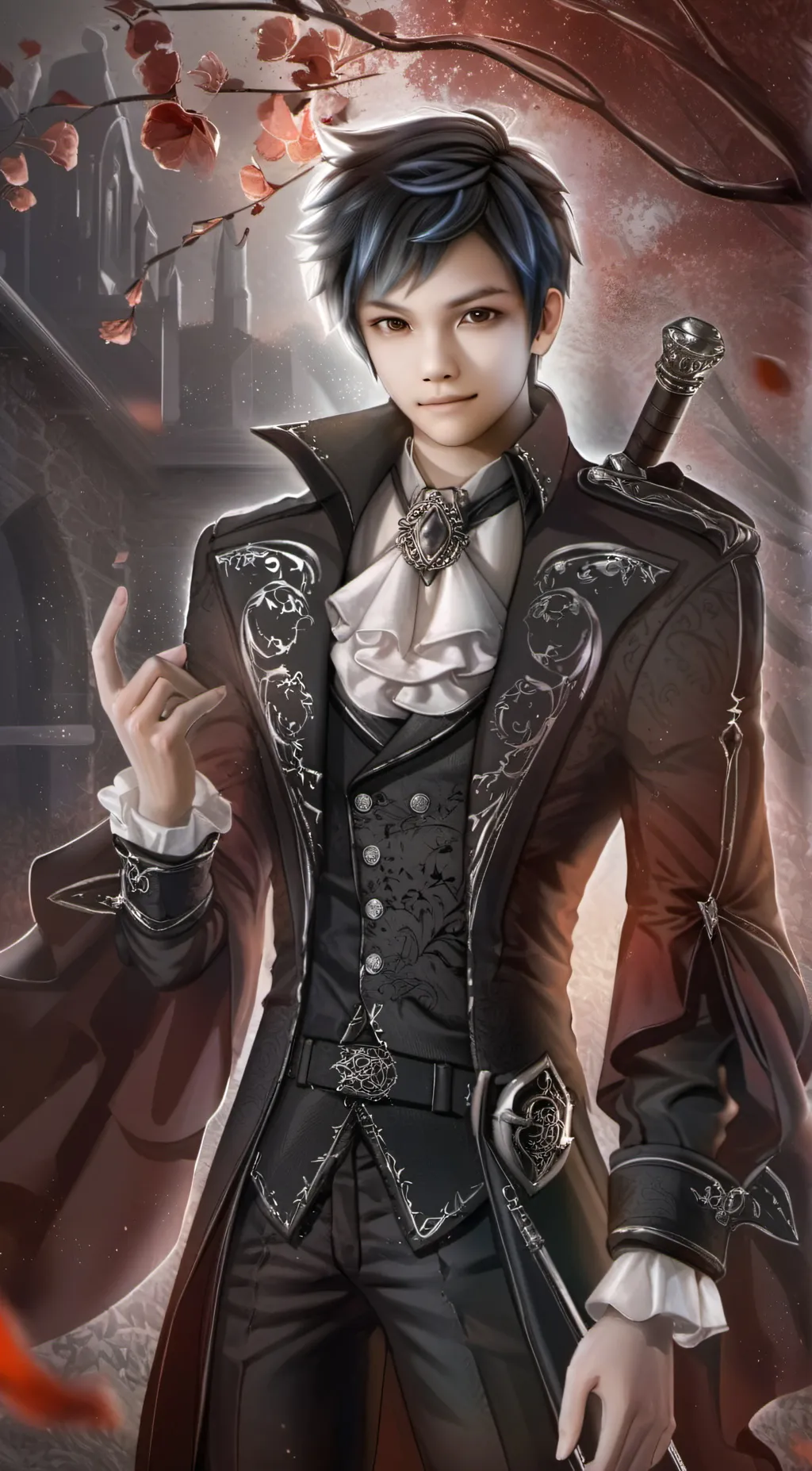 ai character: Aaron background