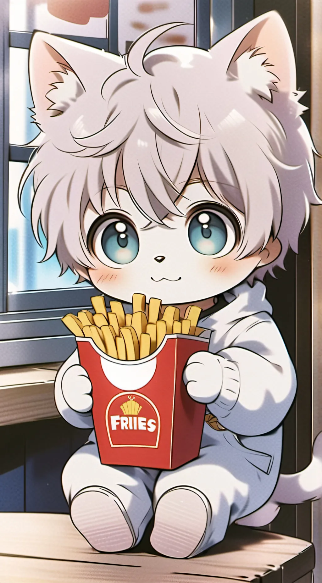 ai character: Leo background