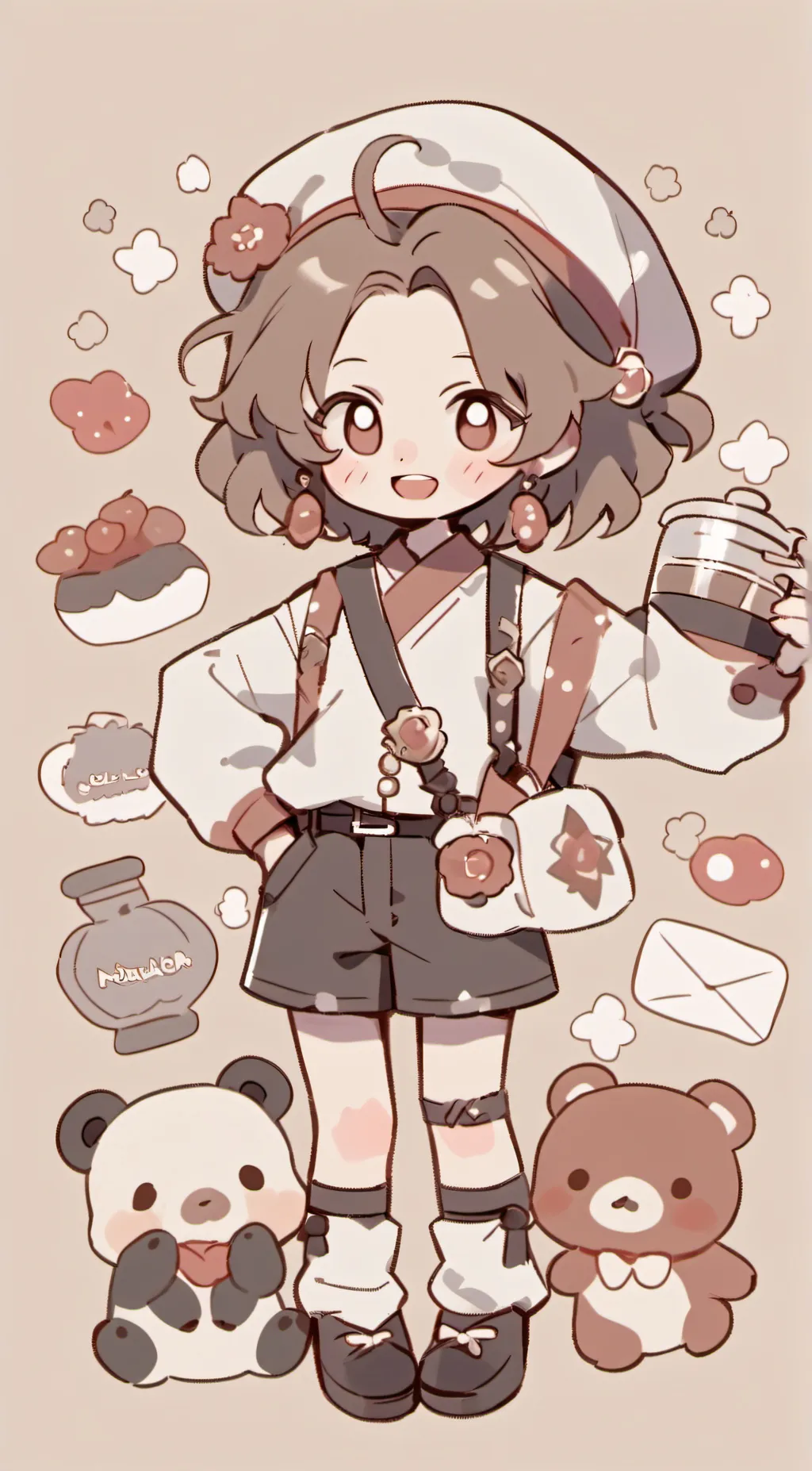 ai character: Mori-Chan background