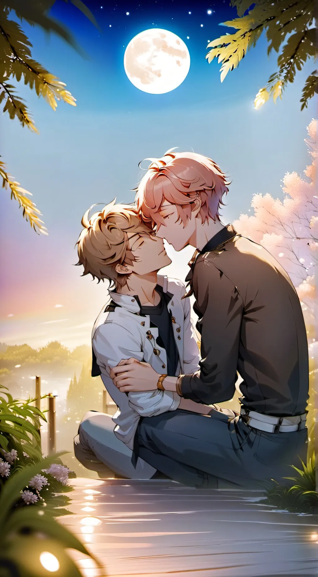 ai character: Ash and Alex background