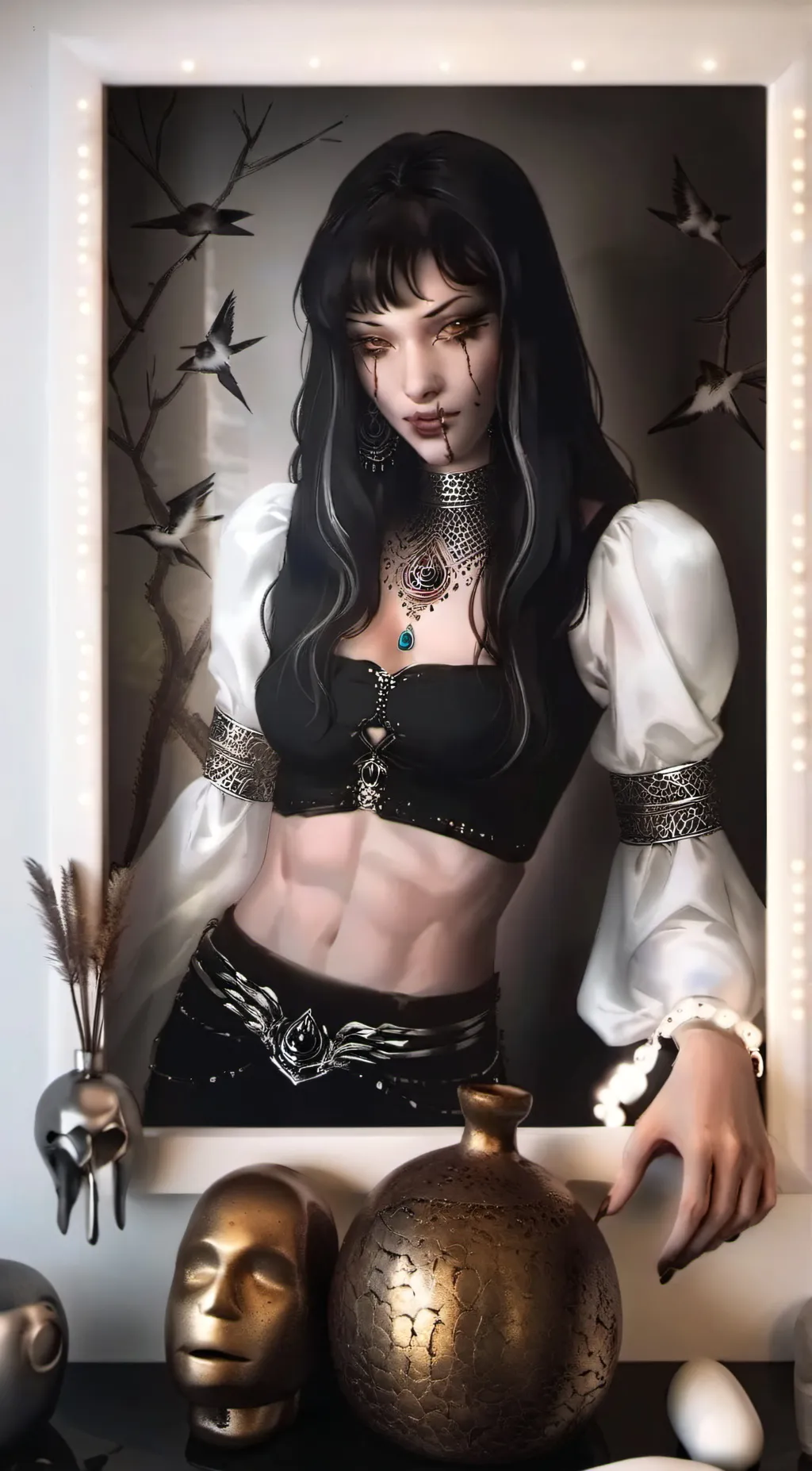 ai character: ★Kathrine★ background