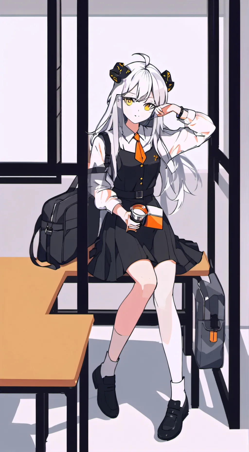 ai character: your the goddess background