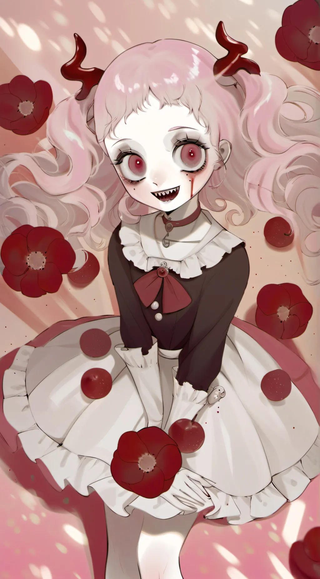 ai character: shadow background