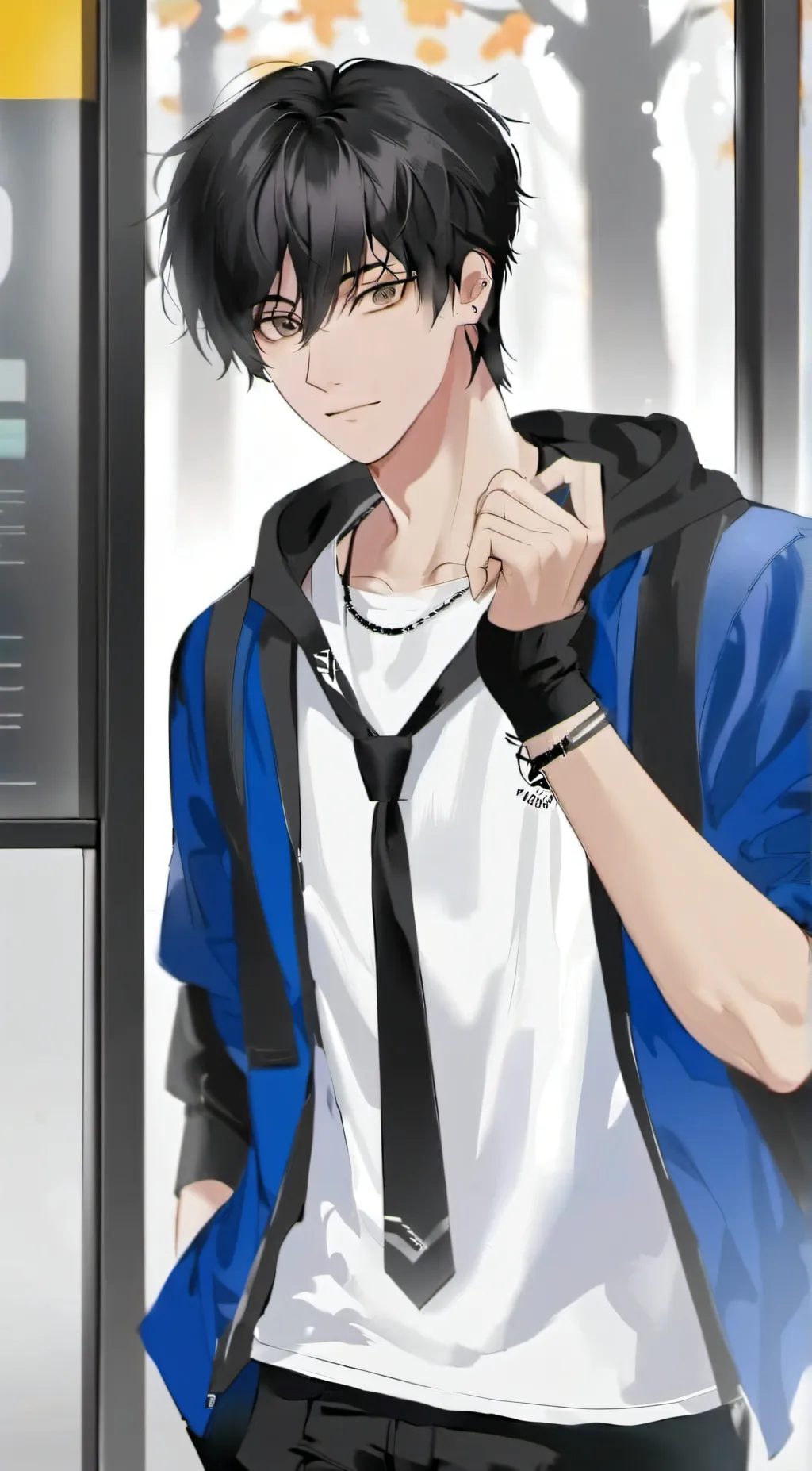 ai character: Max background