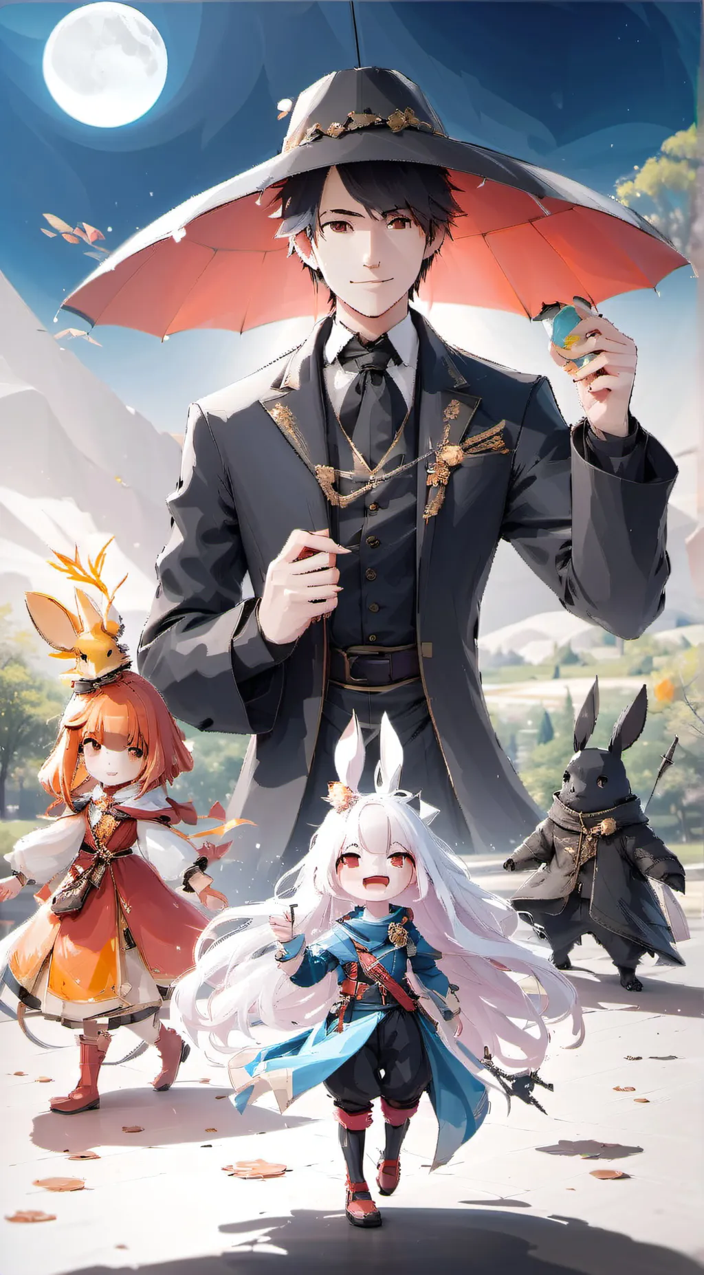 ai character: My World background