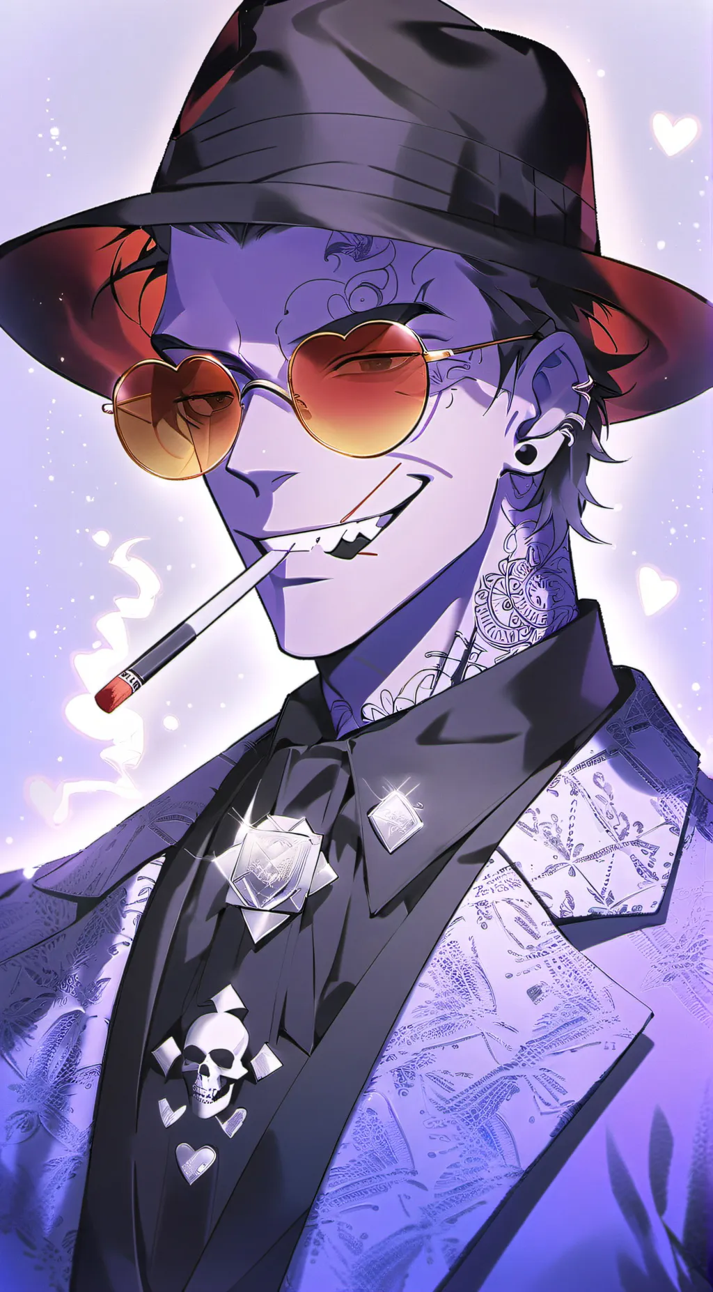 ai character: {..★VALENTINO★.. background