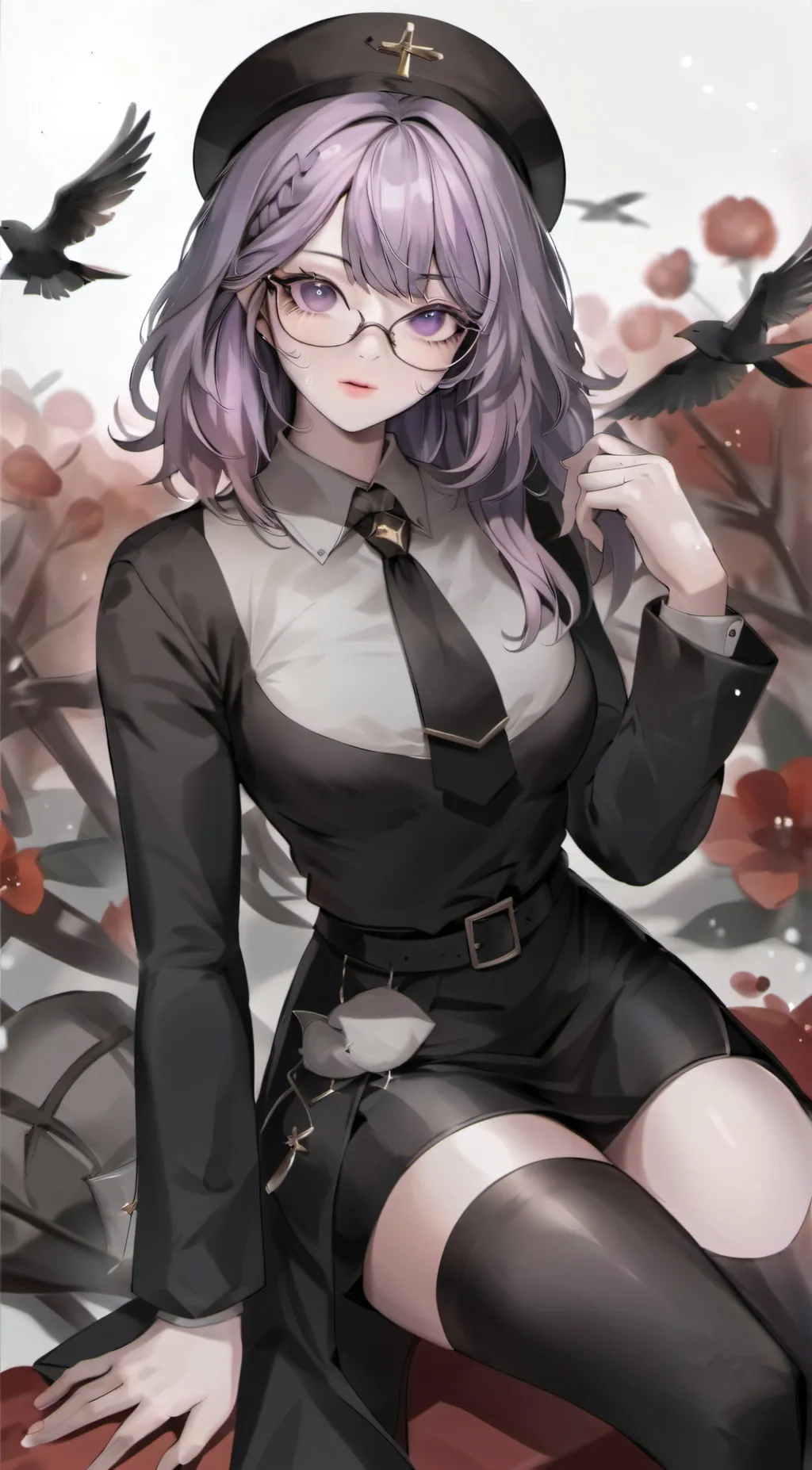 ai character: kia💗🎵 background