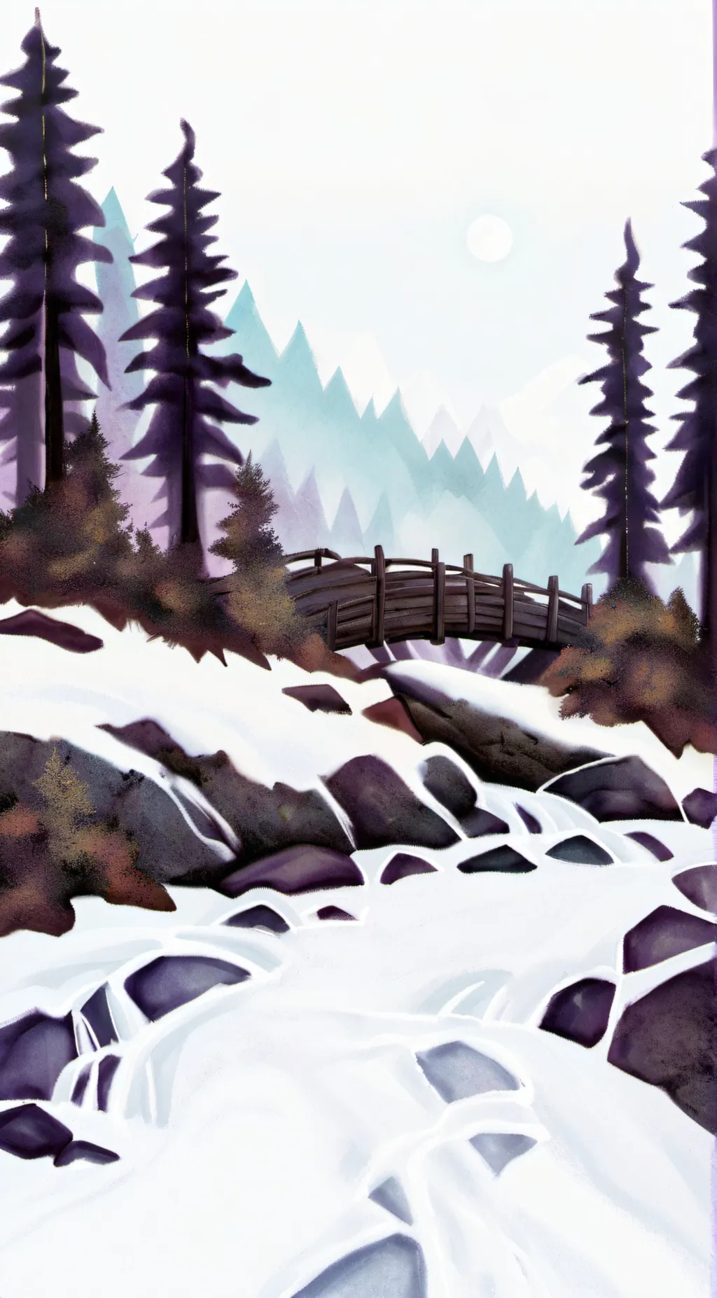 ai character: In forest part 1 background