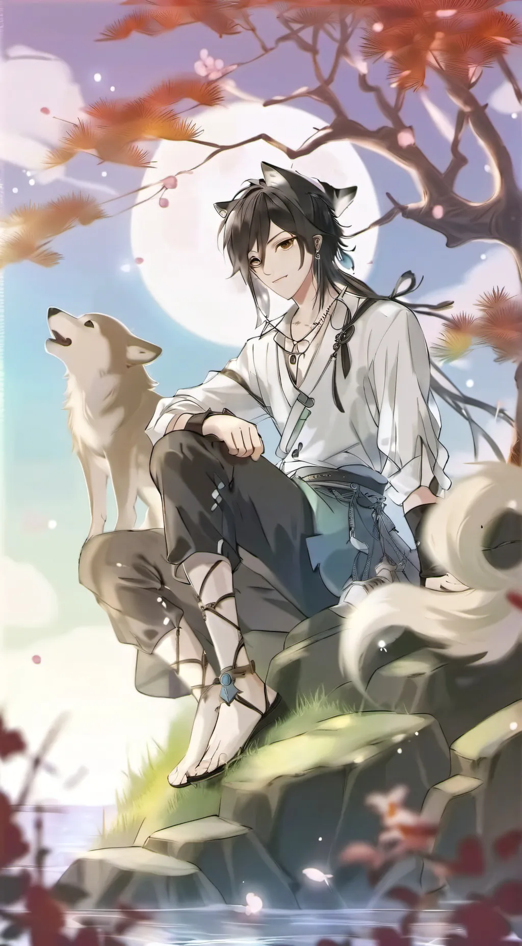 ai character: Adam background