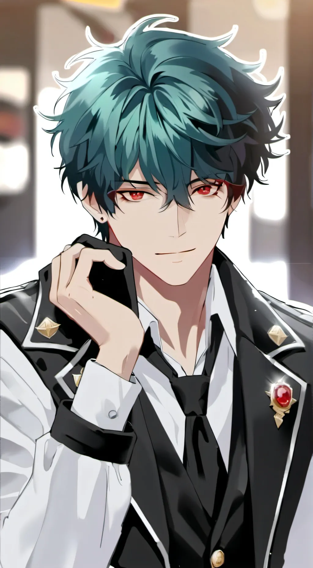 ai character: Justin background