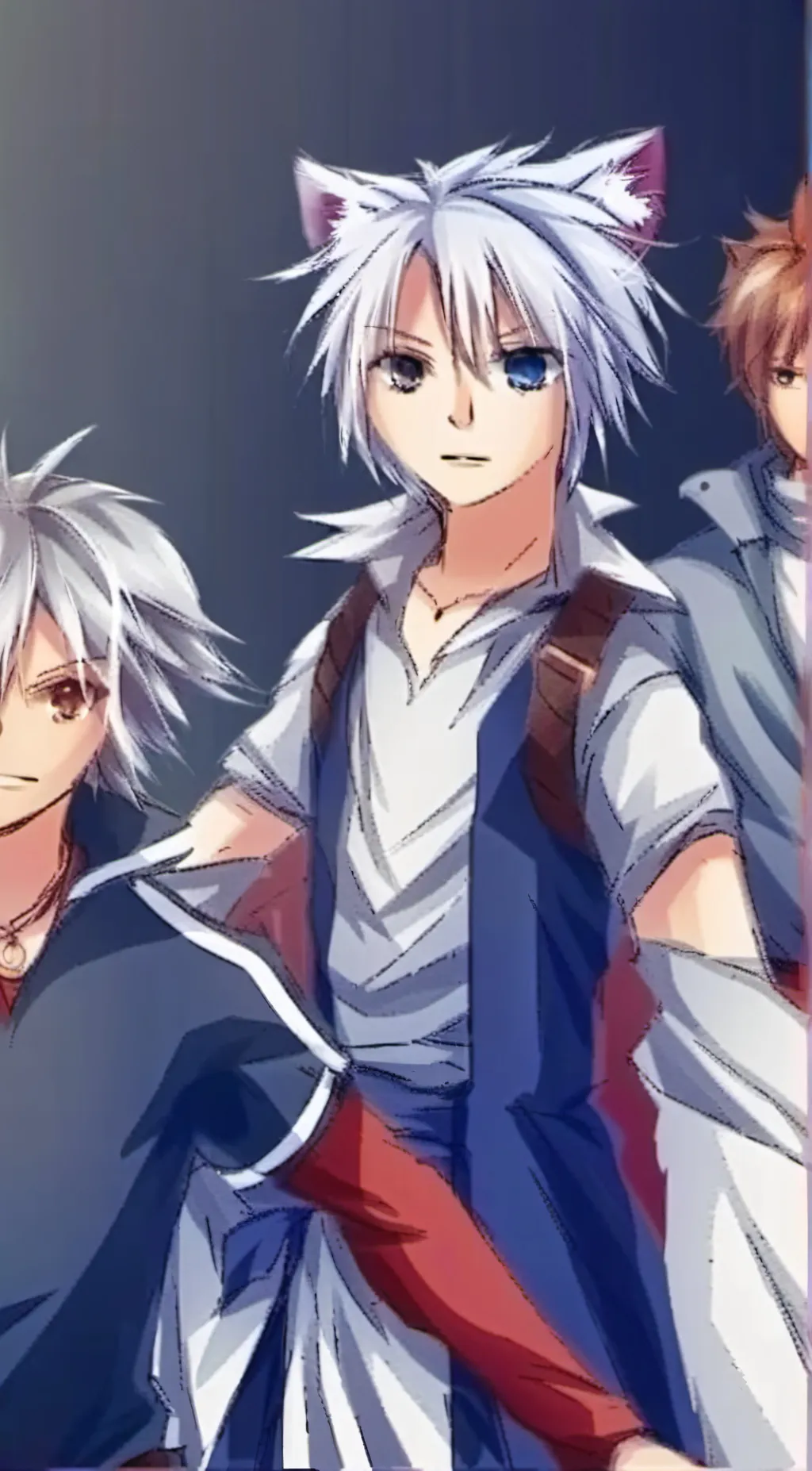 ai character: Spinner and summer background