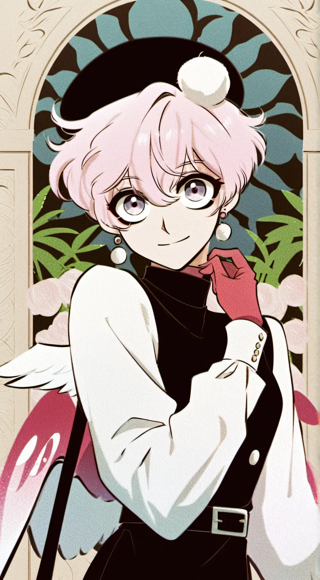 ai character: angel dust background