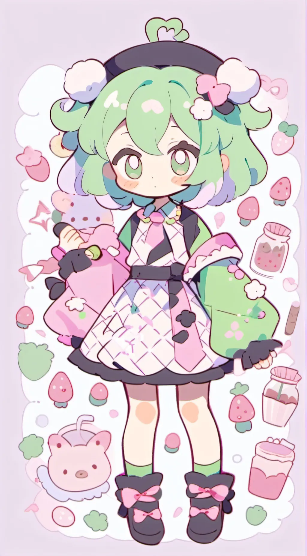 ai character: •two• background