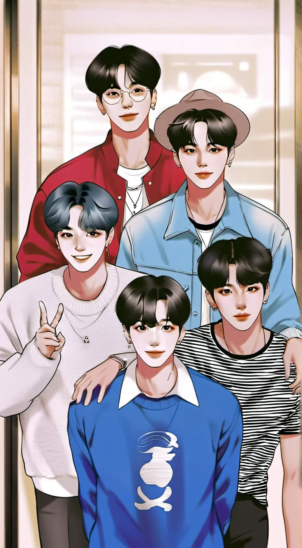 ai character: 💜ᗷTS⟭⟬💜 background