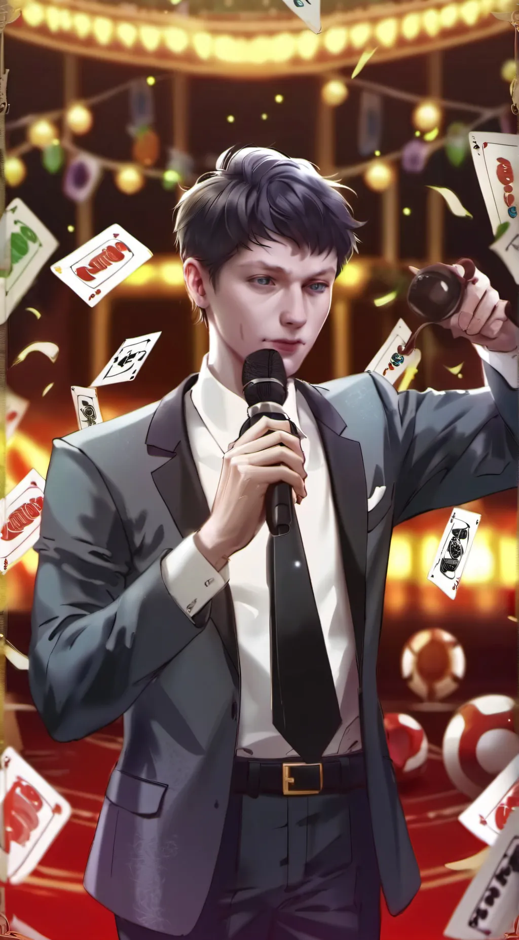 ai character: Charles  background