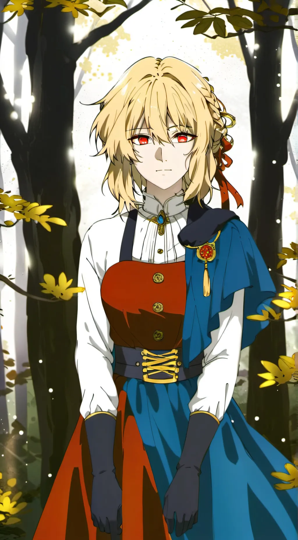 ai character: 德三 background