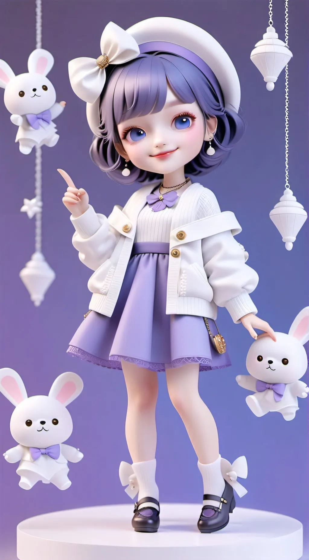 ai character: Ursula  background