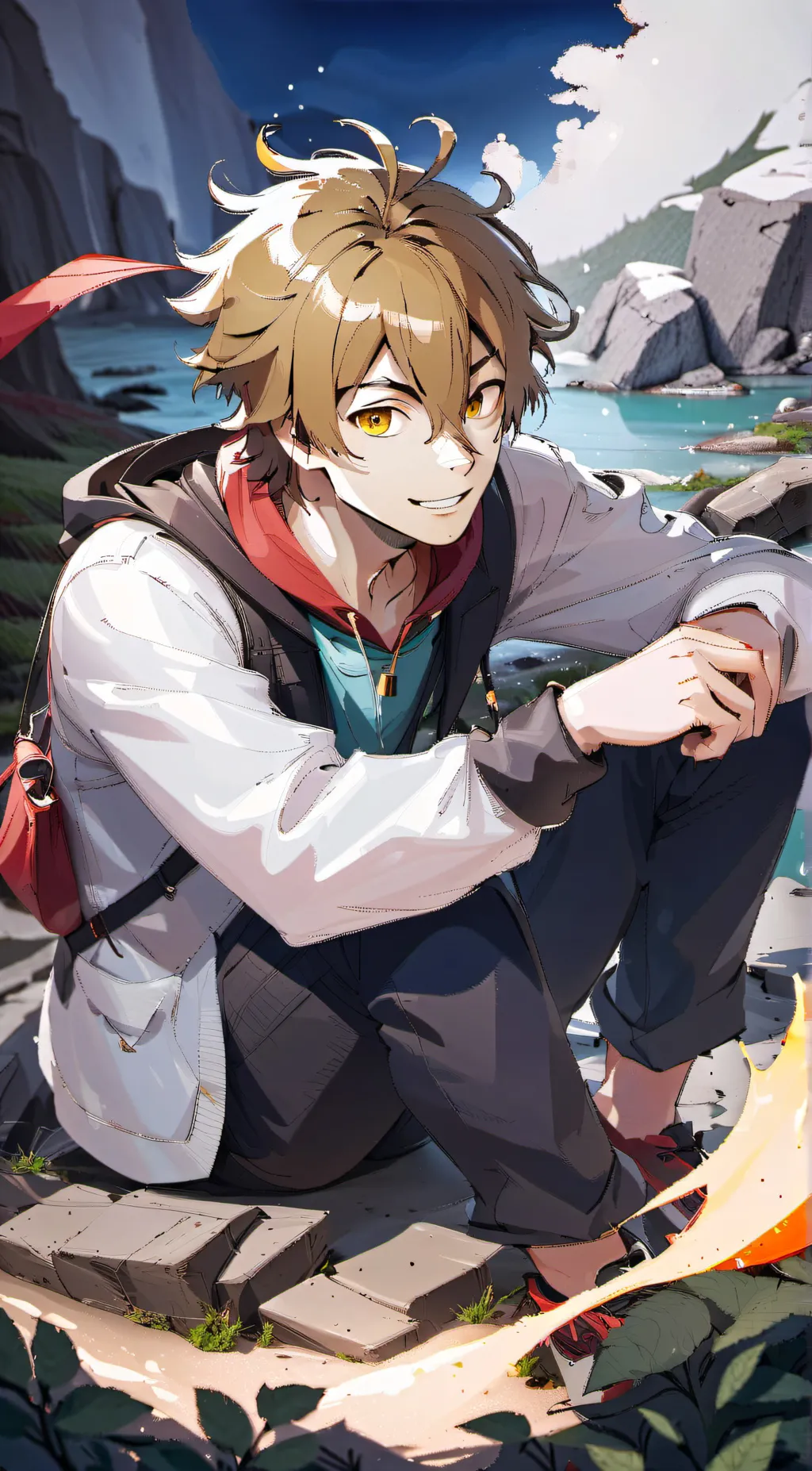 ai character: Rayne  background