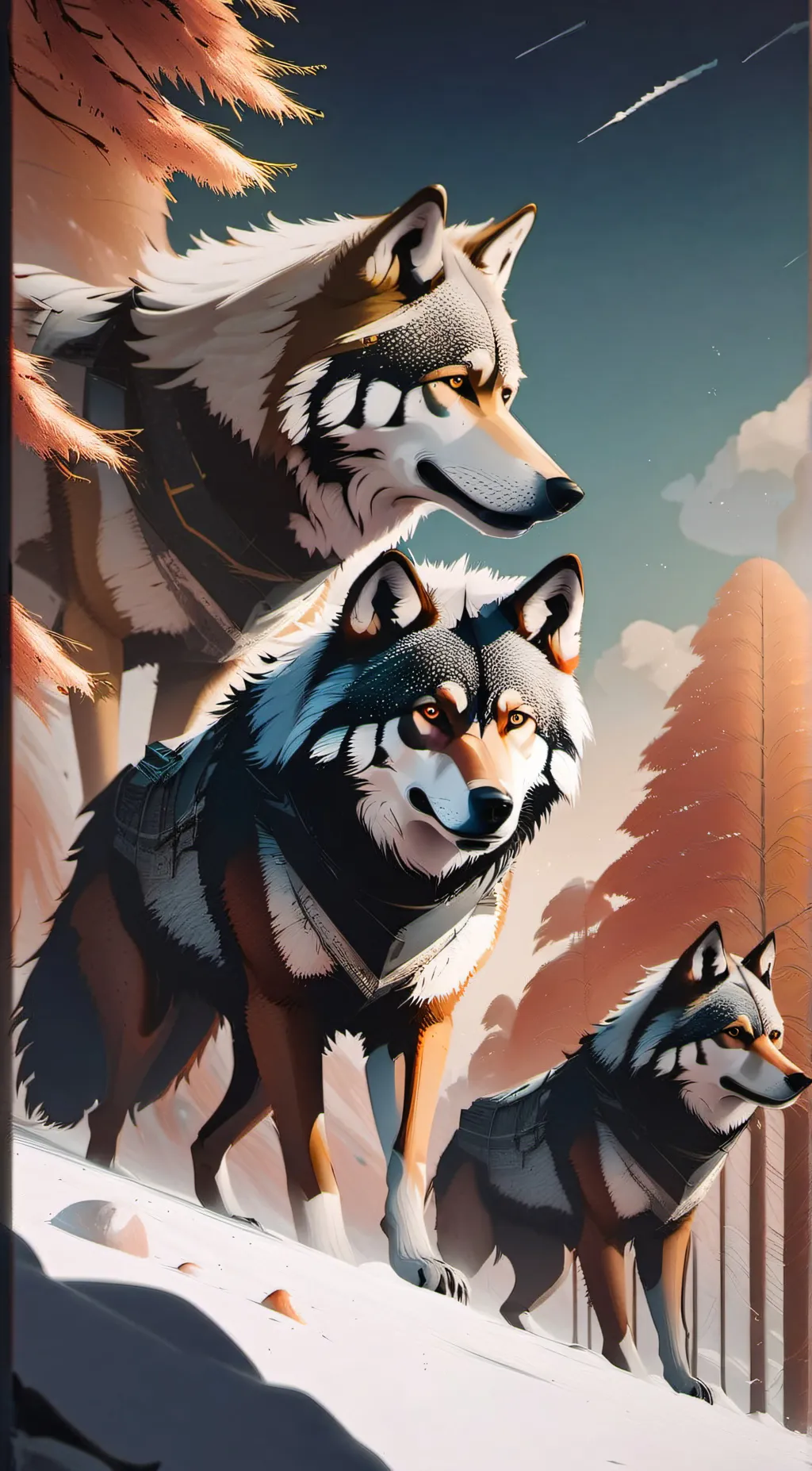 ai character: the wolf brothers background