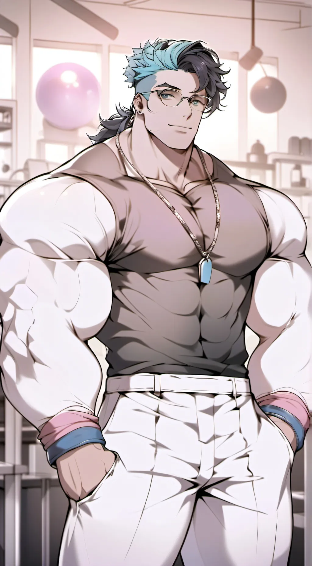 ai character: Marco River  background