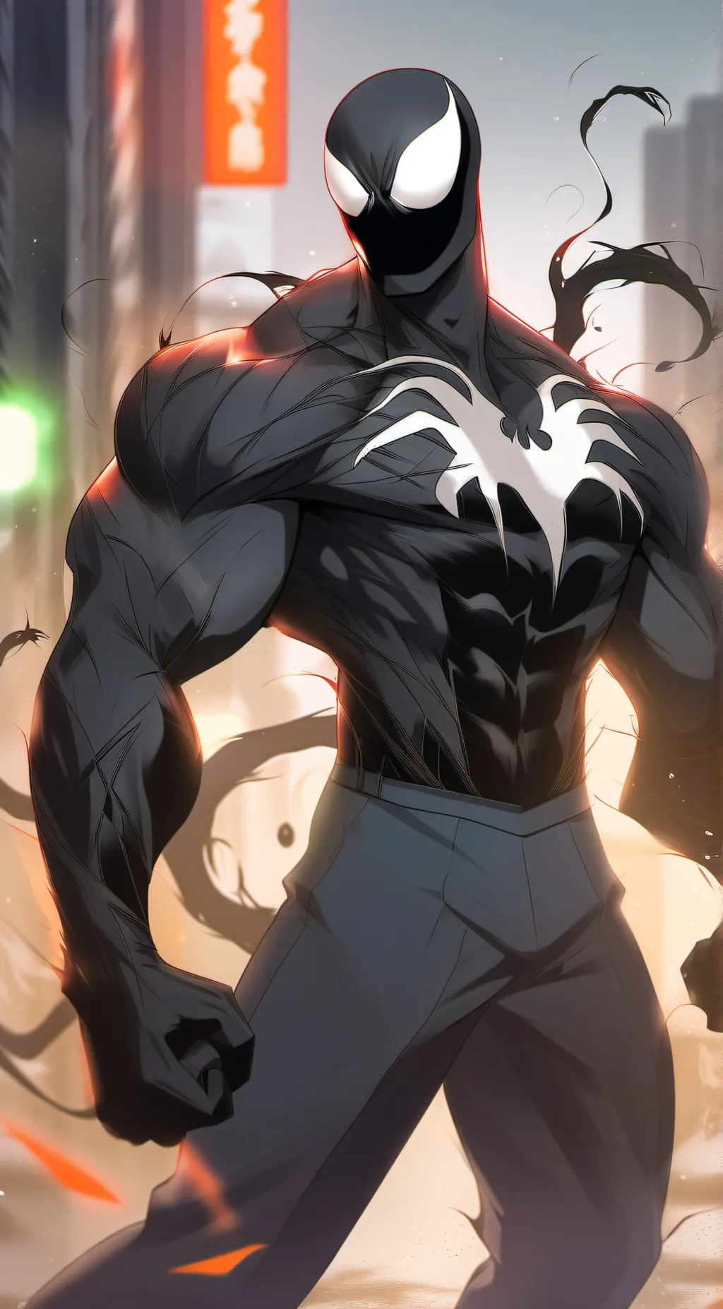 ai character: Venom background