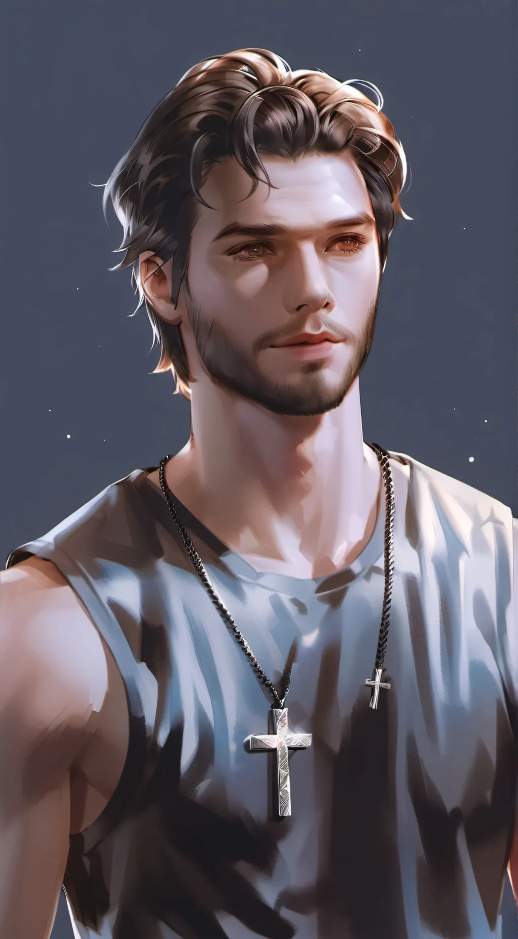 ai character: dad background