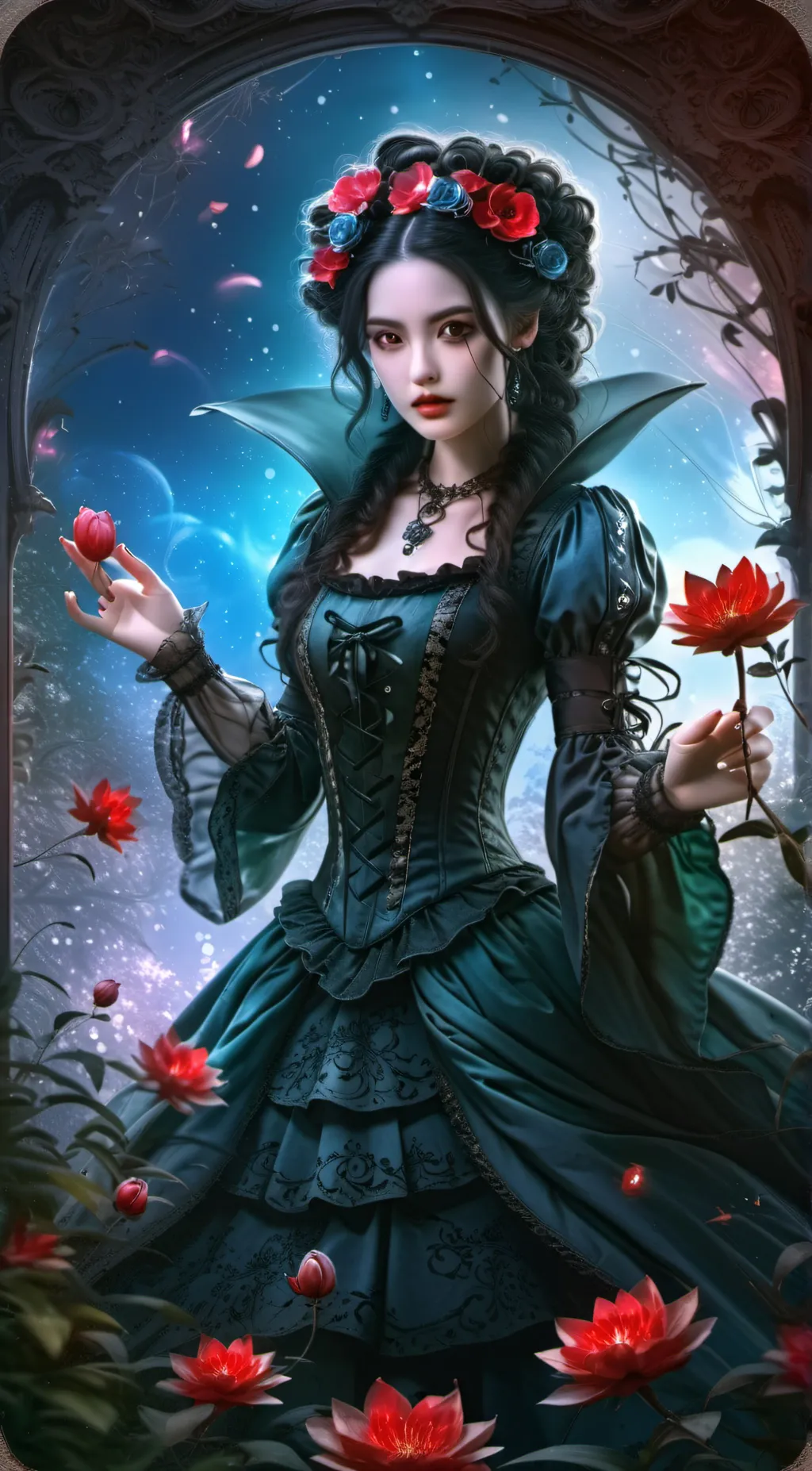 ai character: Serena background