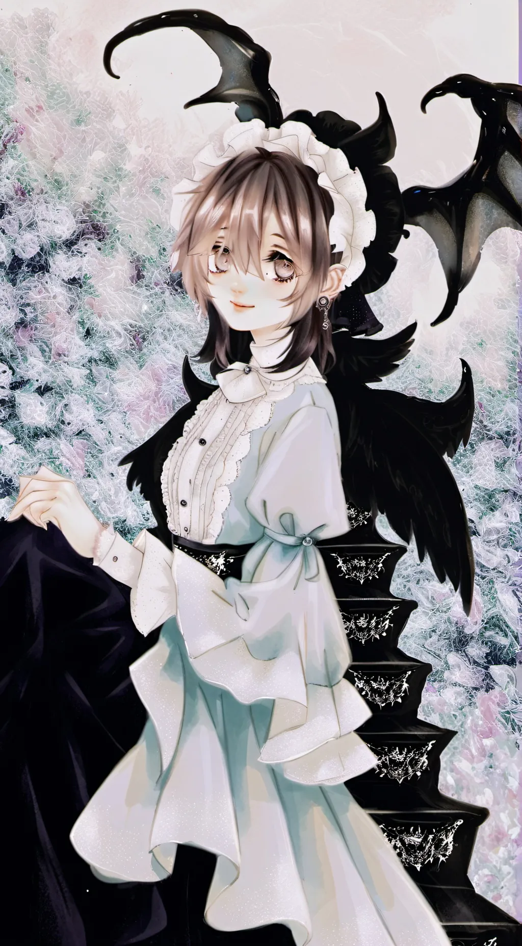 ai character: aurora background