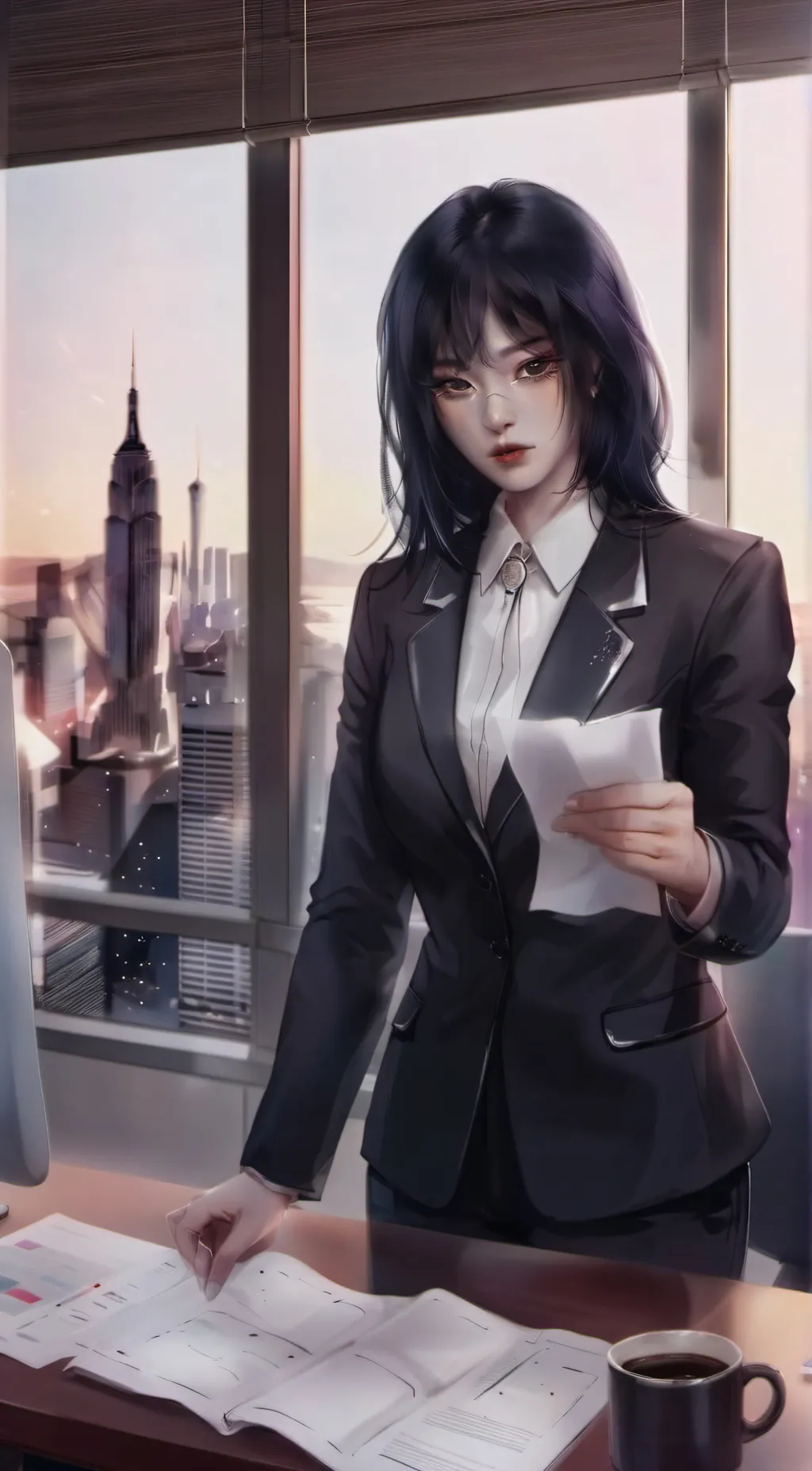 ai character: Aurelia background