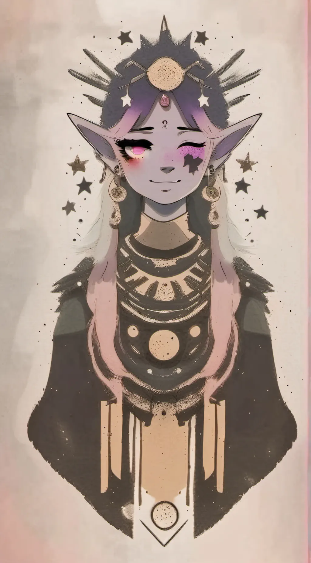 ai character: galxlia background