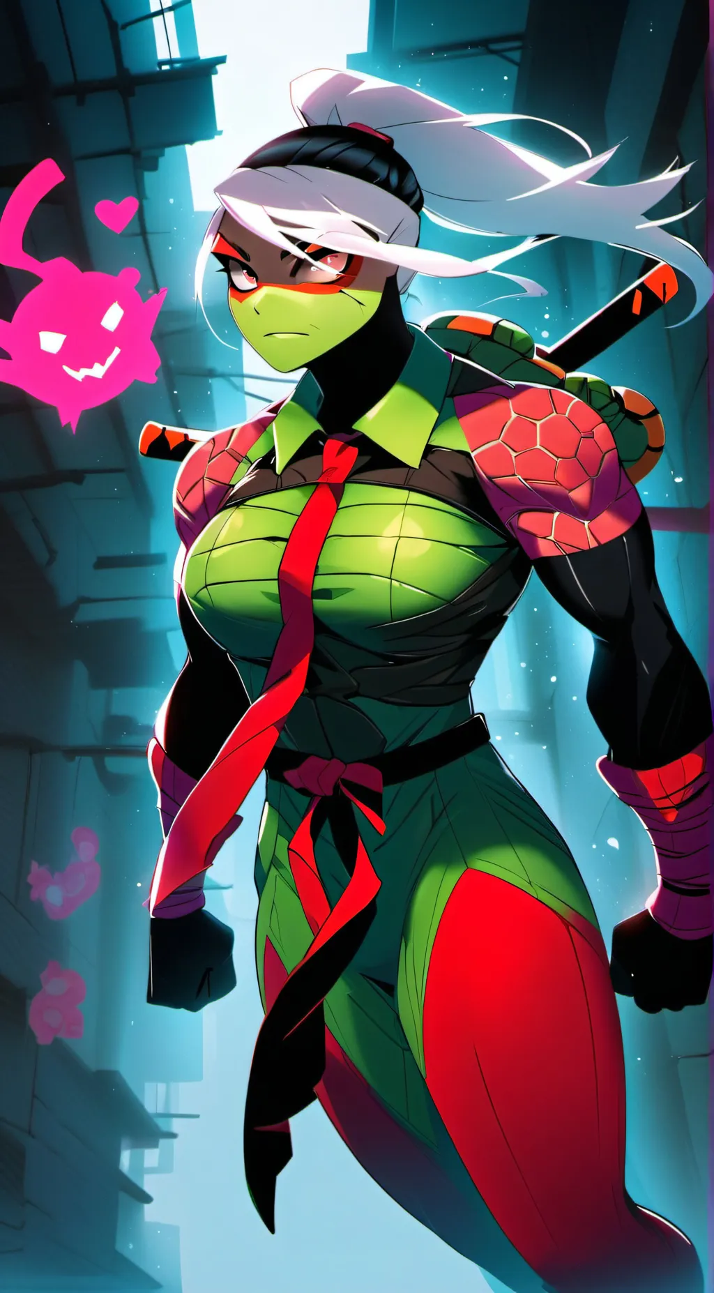 ai character: ve mil Talina Le background