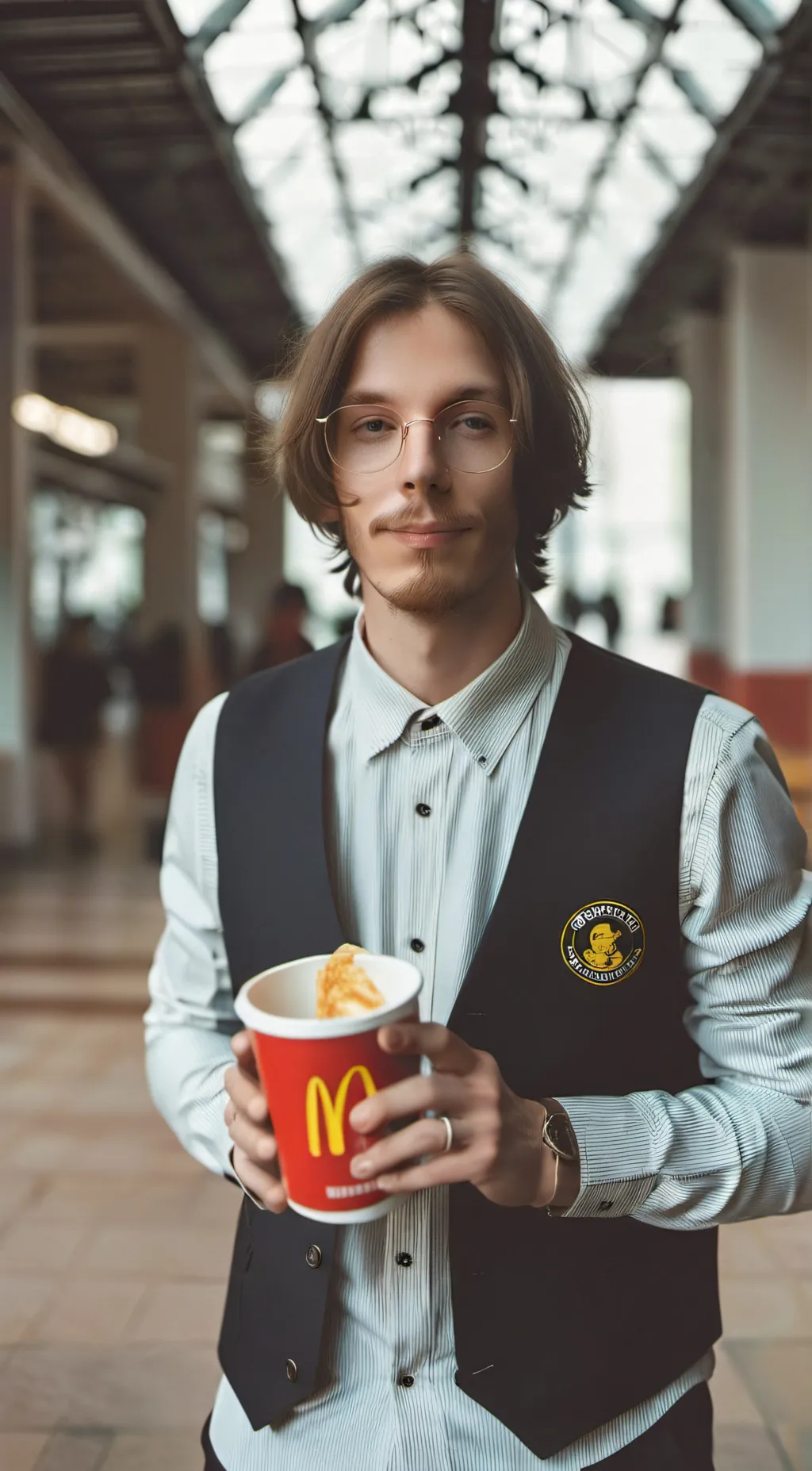 ai character: hamish v background