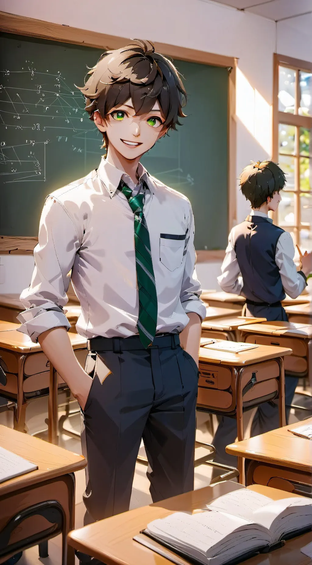 ai character: Alex background