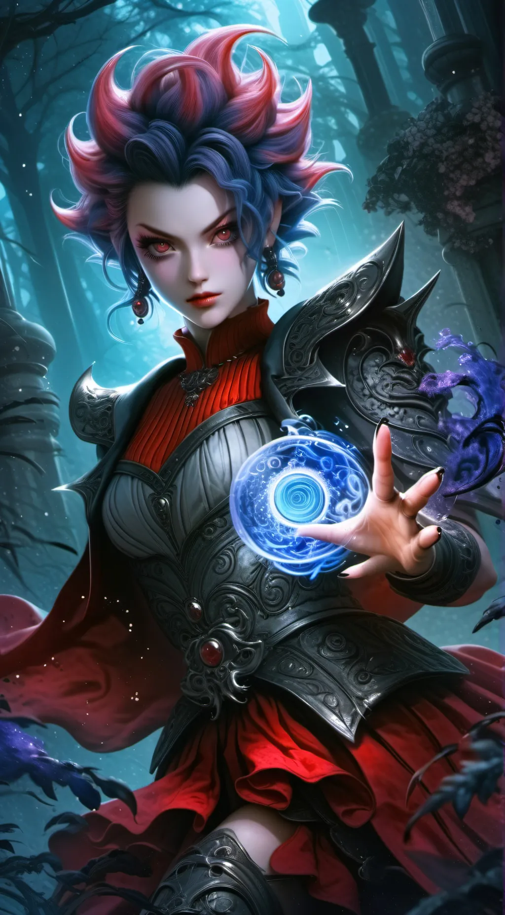 ai character: tania  background