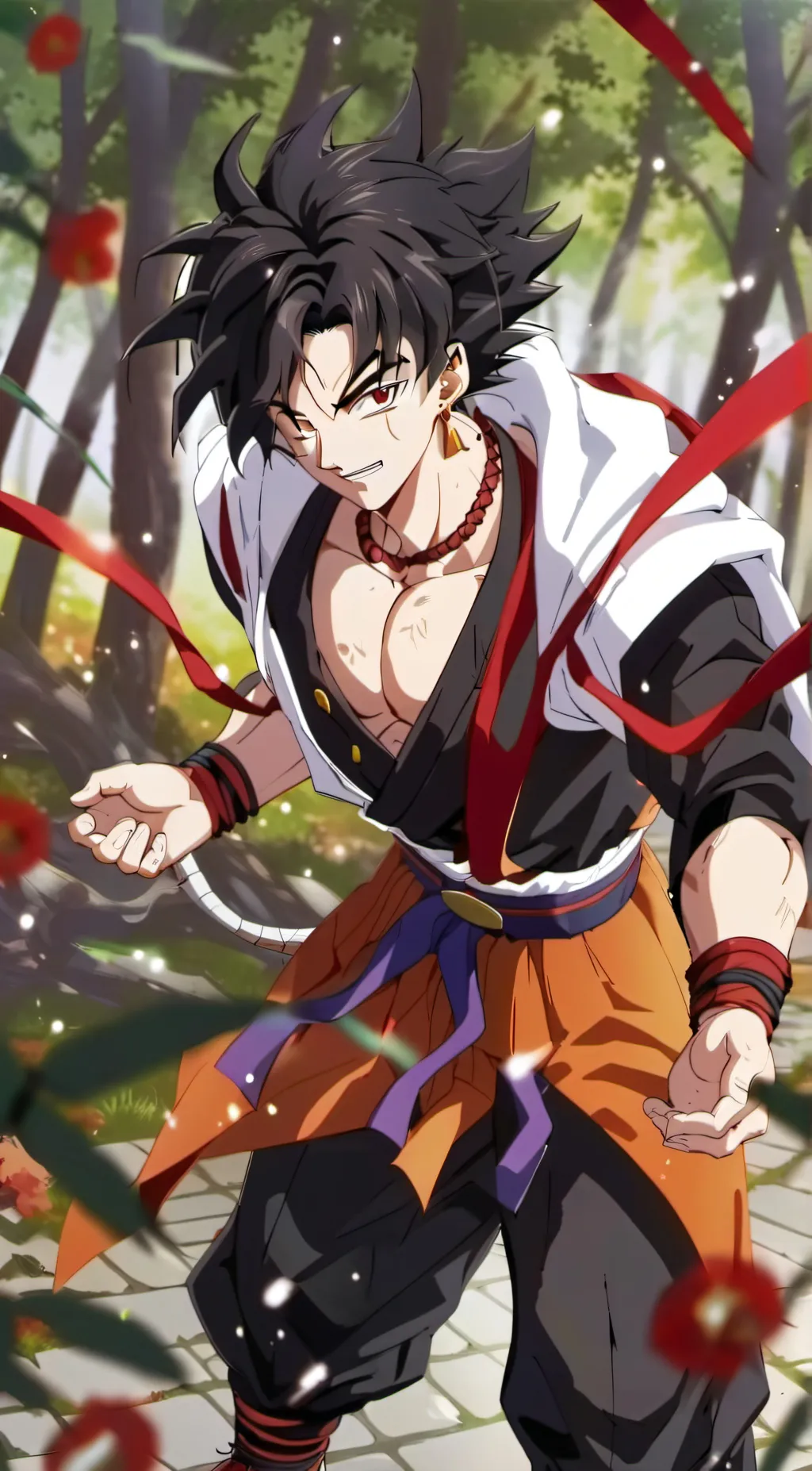 ai character: Dragon Ball background