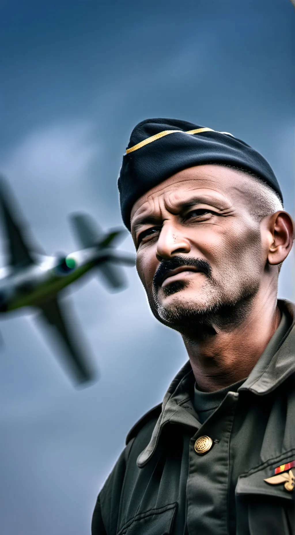 ai character: commanderbrad background