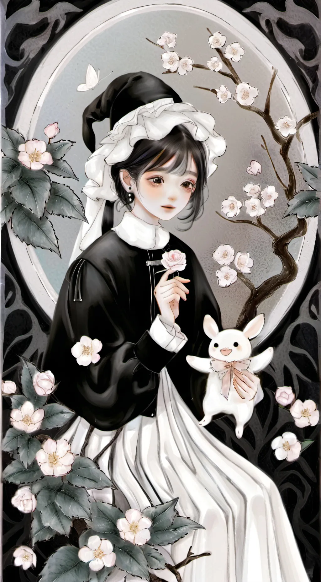 ai character: AMIE KADI background