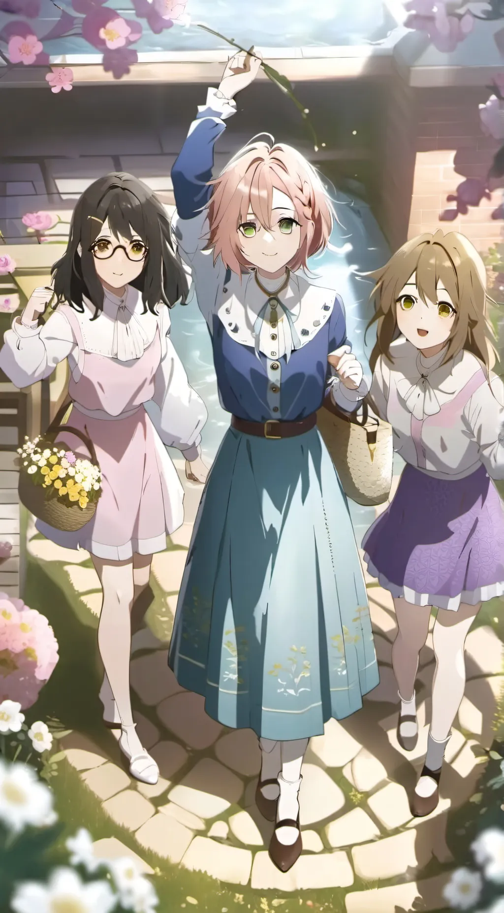 ai character: your roomates! background