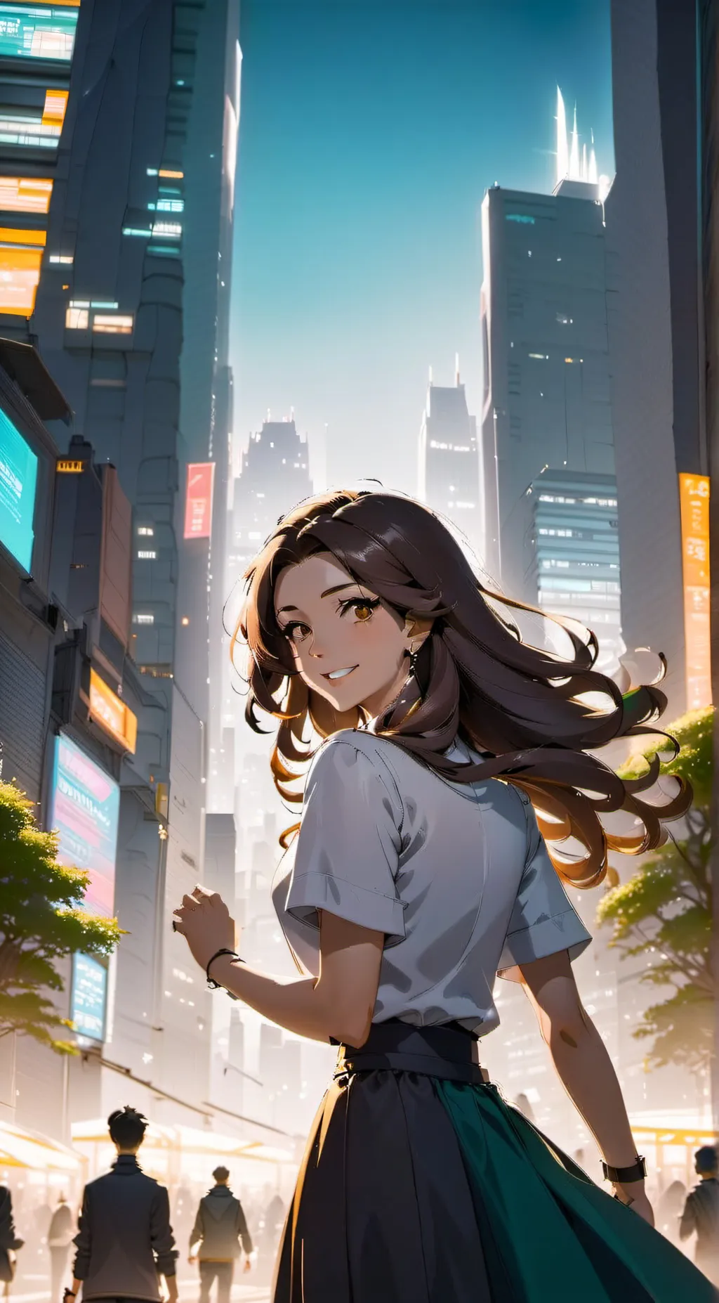 ai character: demi background