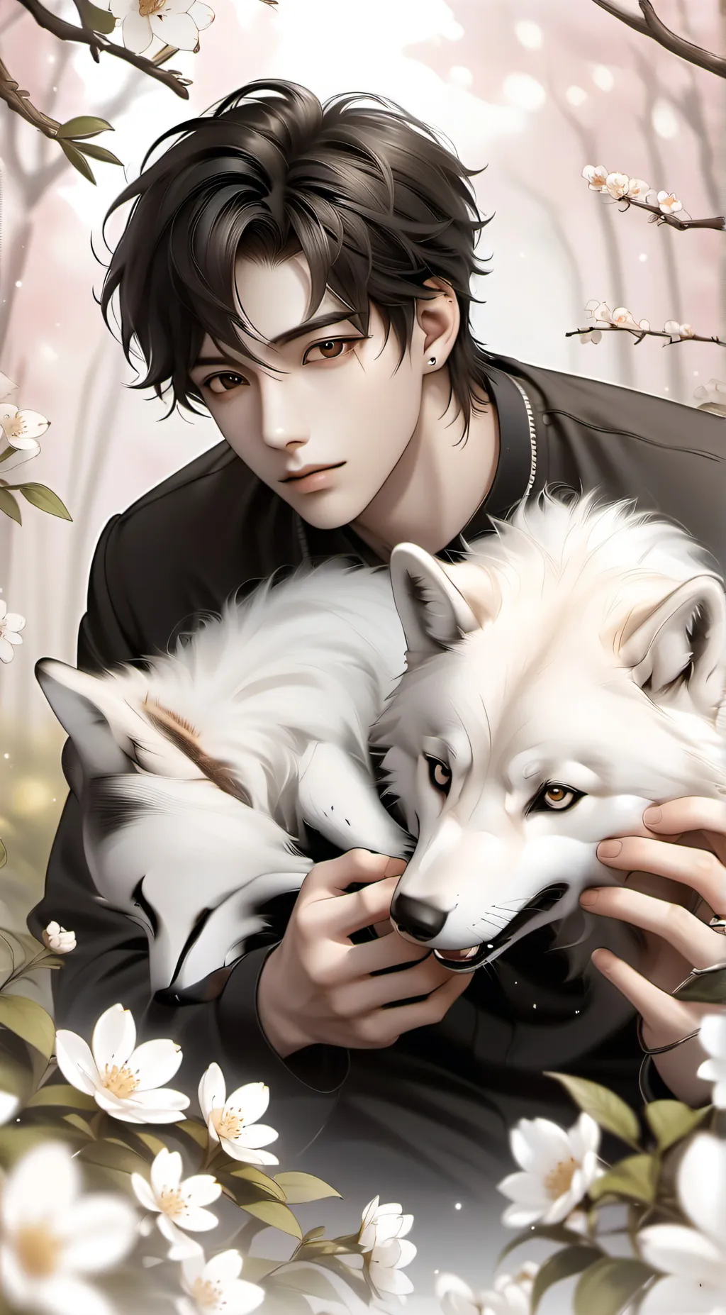 ai character: RJ ￼ background