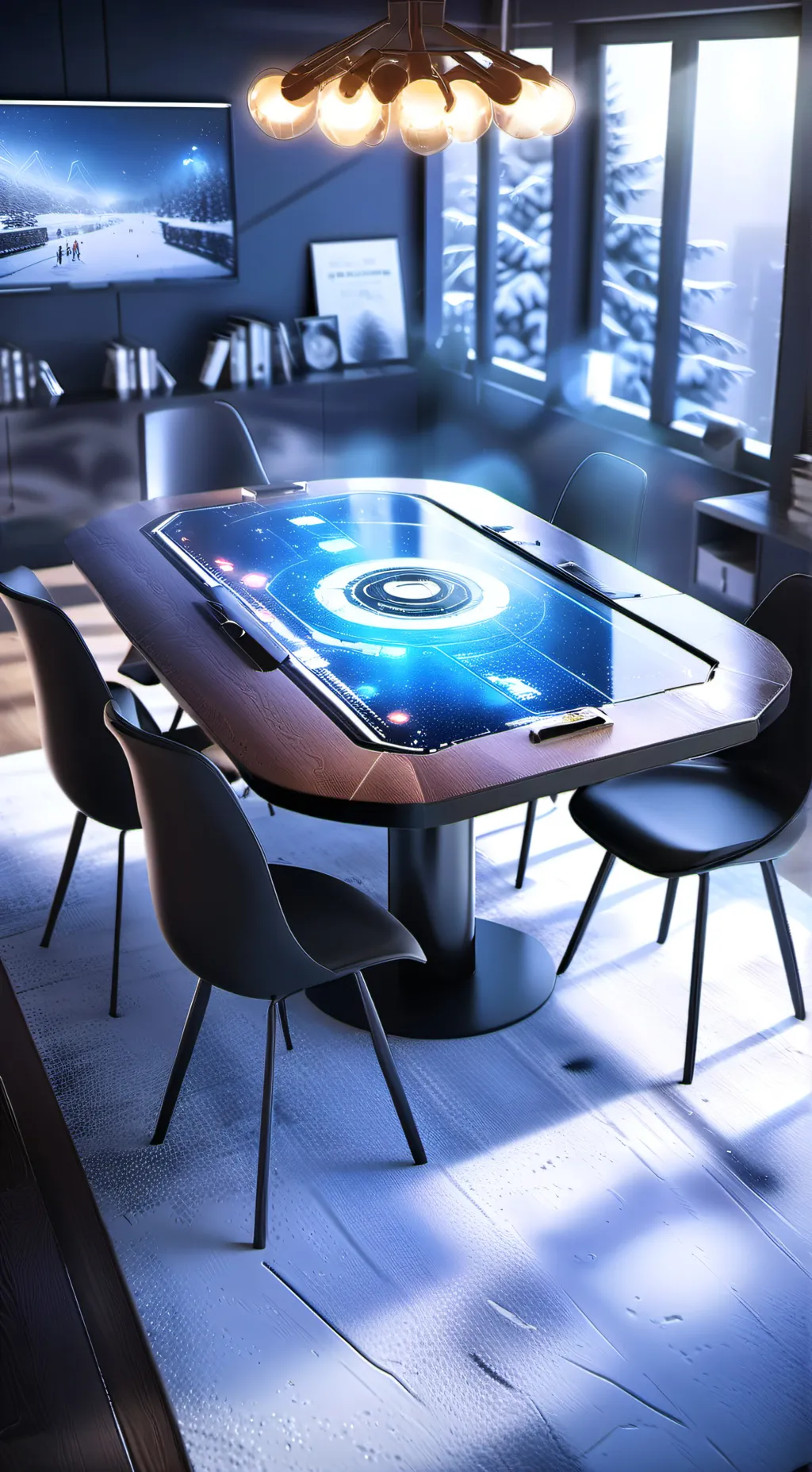 ai character: retake roda au background