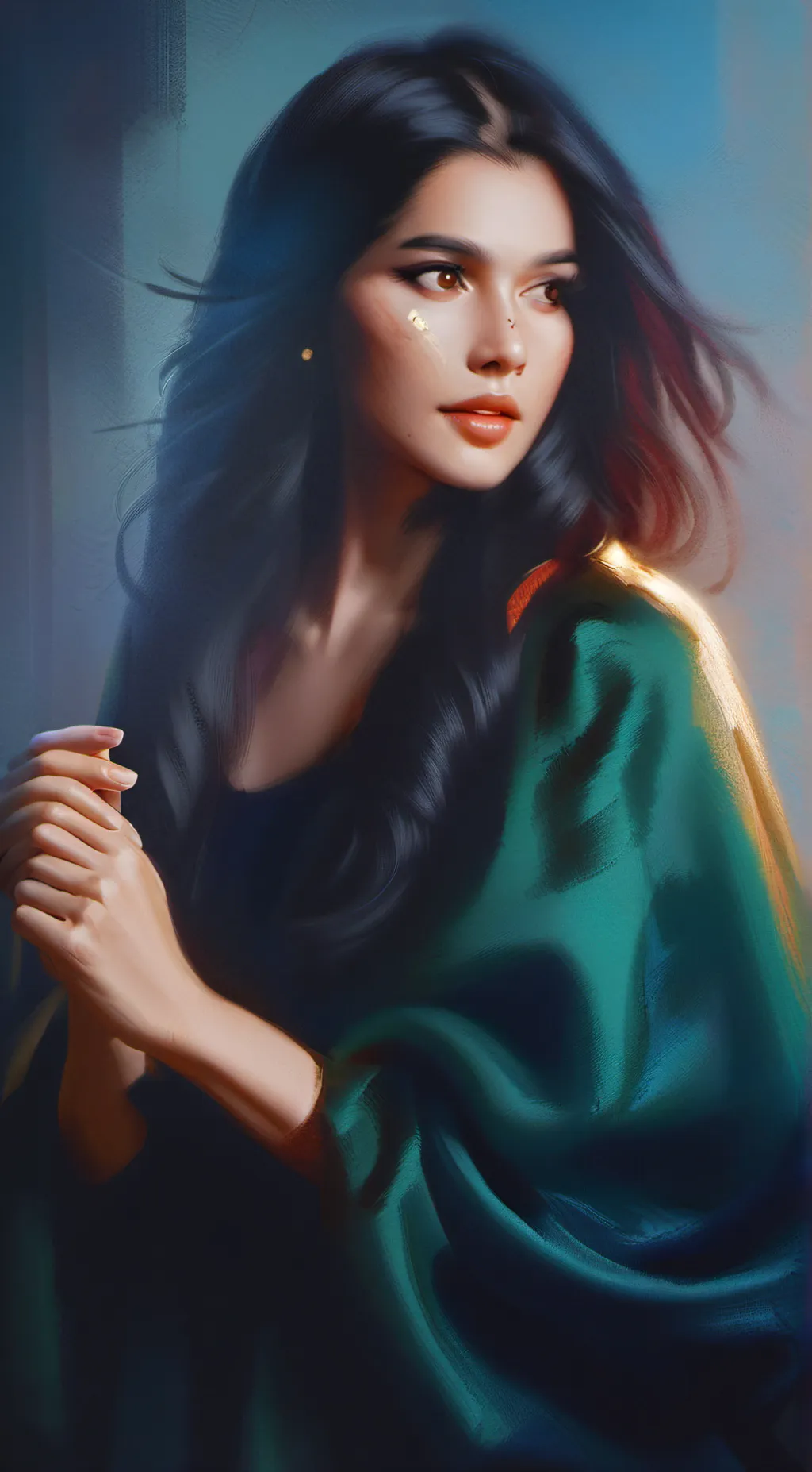 ai character: elizabeth background