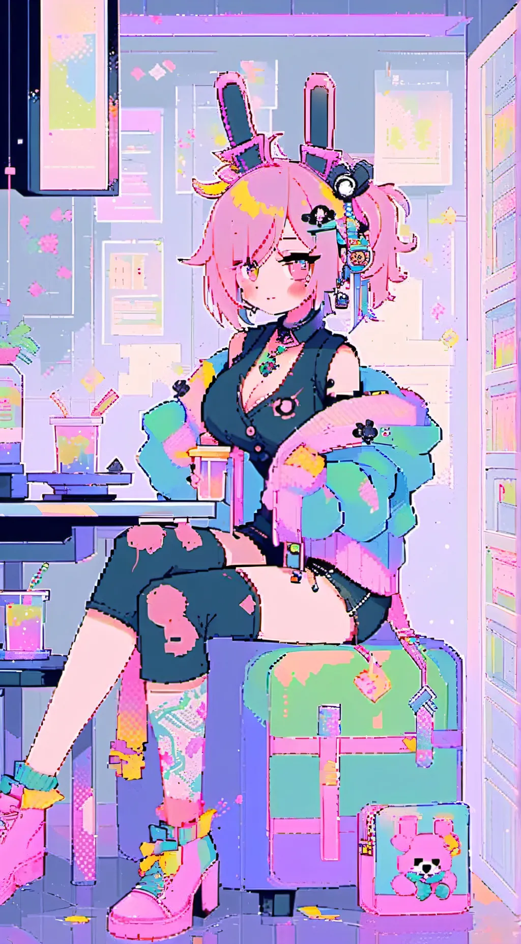 ai character: April background