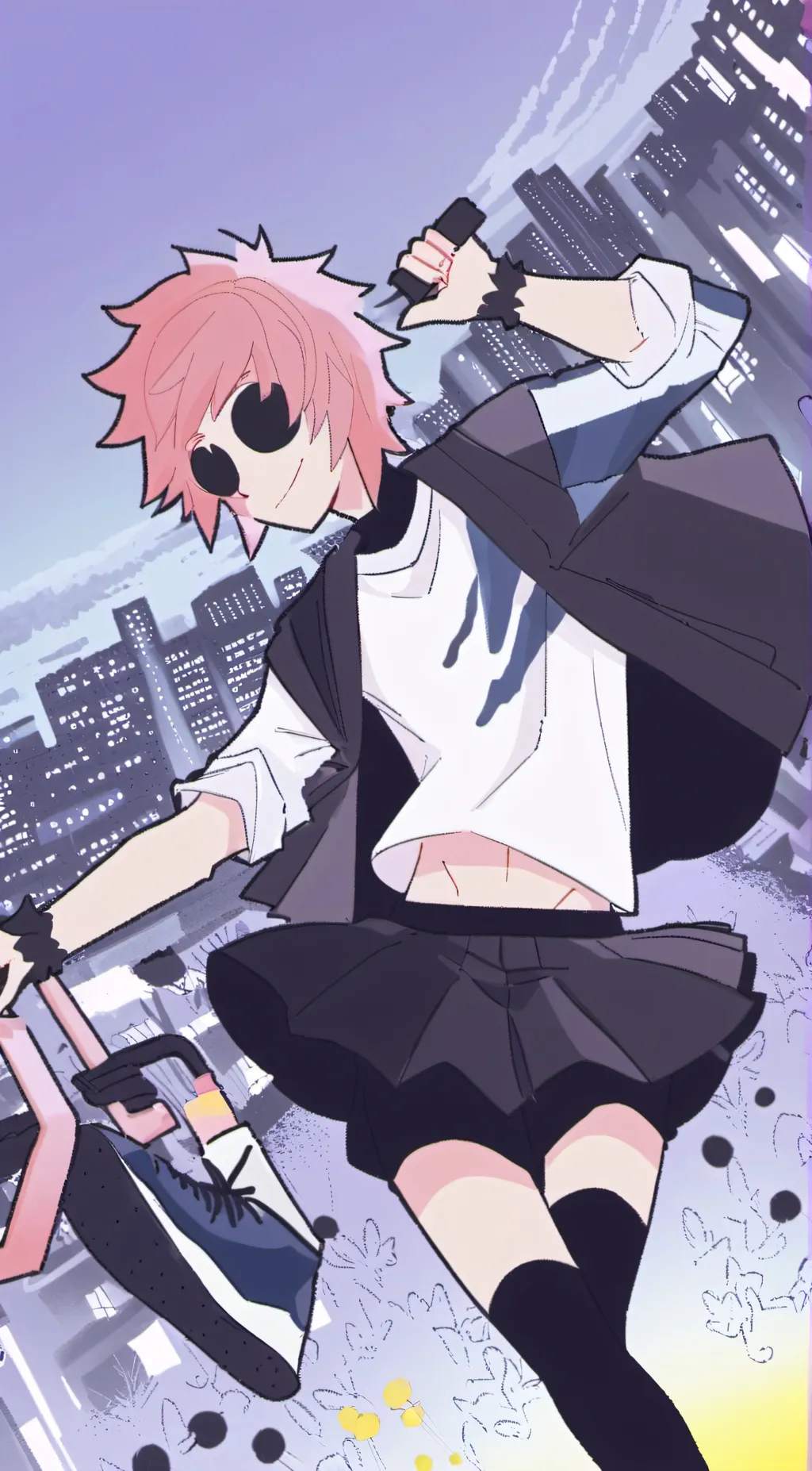 ai character: Drunk Alastor background