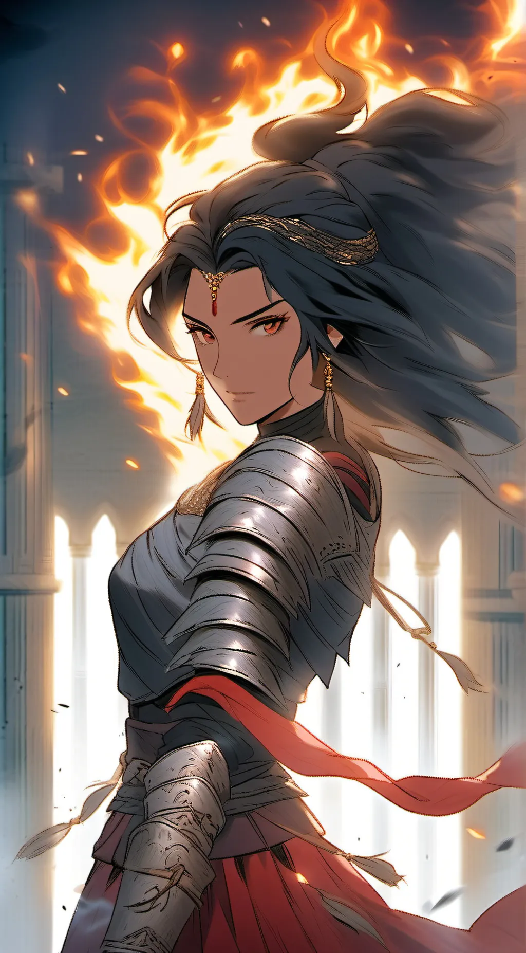 ai character: Razana background